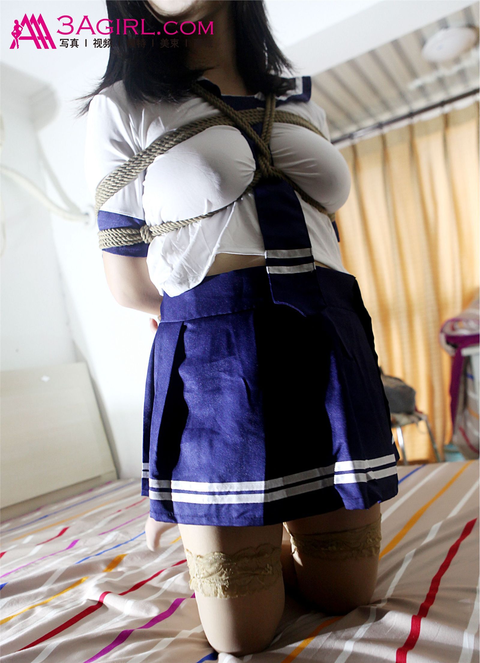 【3Agirl】2015-01-23 美束馆 - MSG.019：制服束缚
