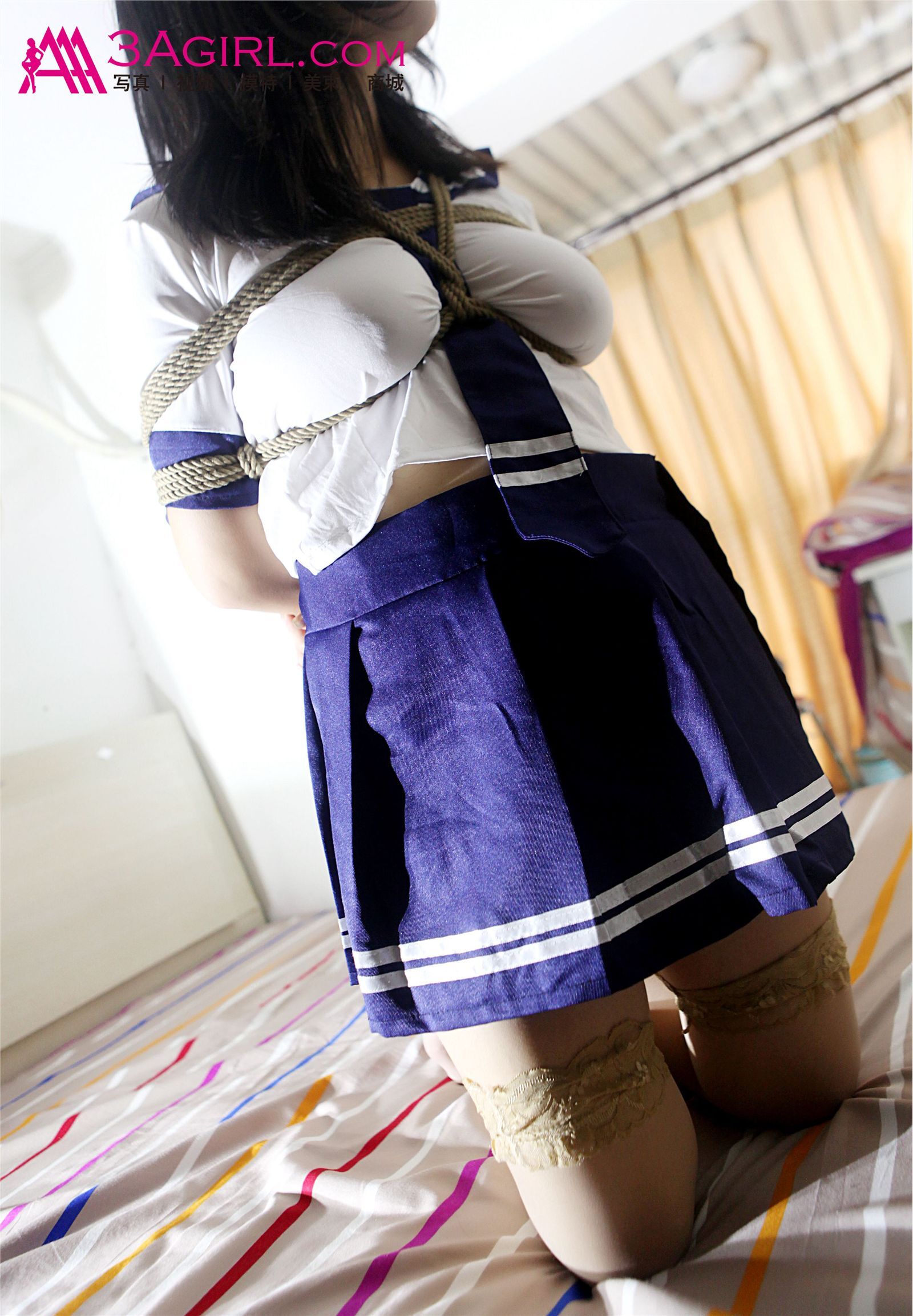 【3Agirl】2015-01-23 美束馆 - MSG.019：制服束缚