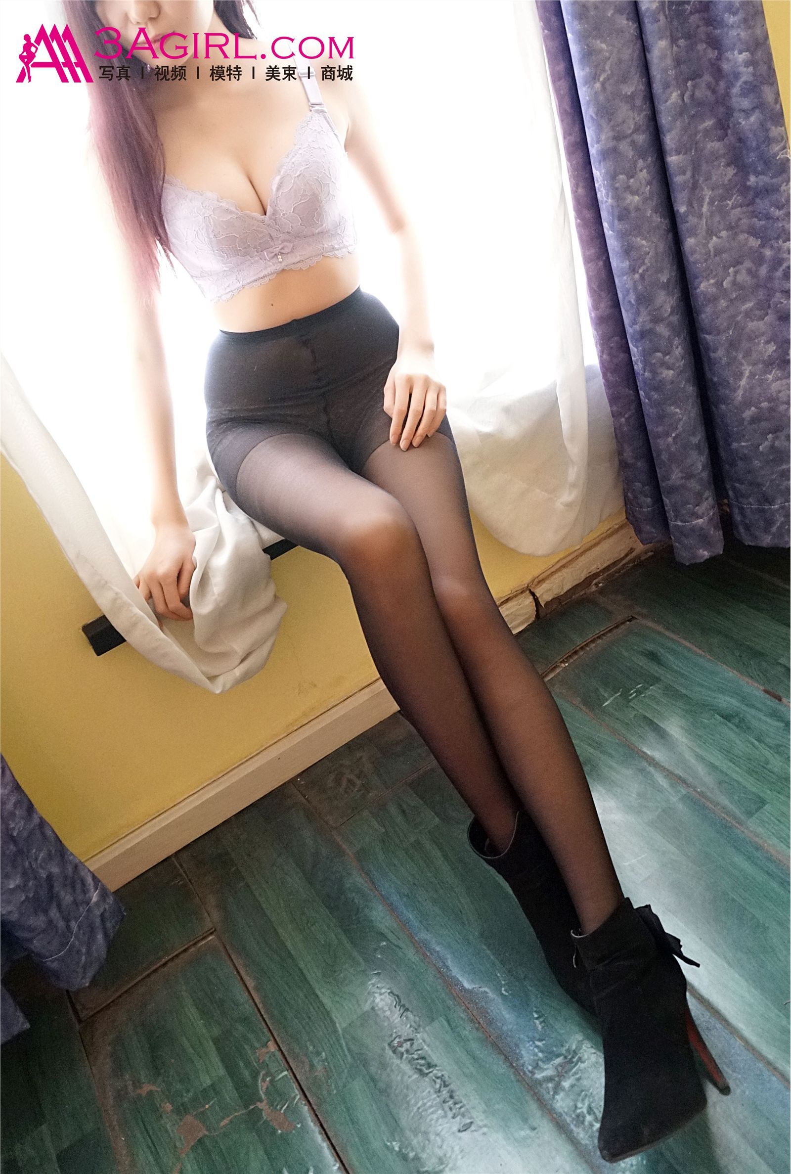 [3Agirl] 2015.05.29 No.428 AAA女郎 紫色诱惑：雨欣
