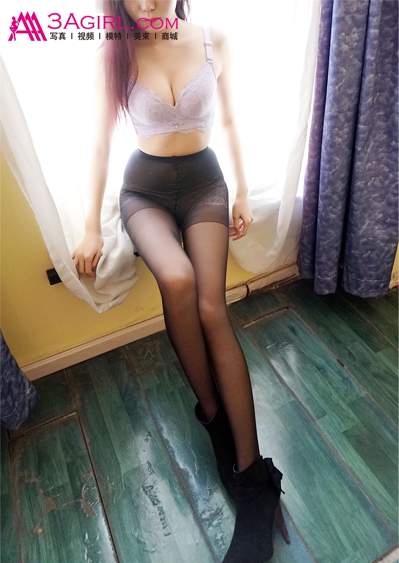 [3Agirl] 2015.05.29 No.428 AAA女郎 紫色诱惑：雨欣