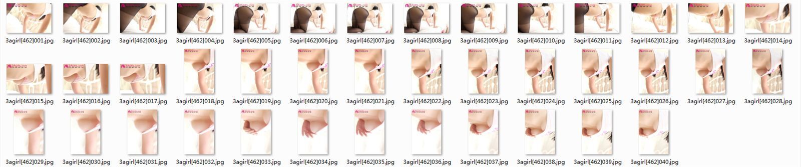 [3Agirl] 2015.08.05 No.462 臀乳交融（二）