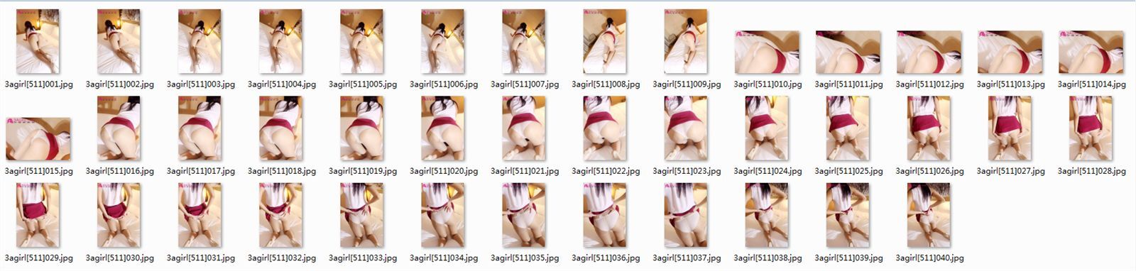 [3Agirl] 2015.11.17 No.511 AAA女郎 清新翘臀：沫沫（一）