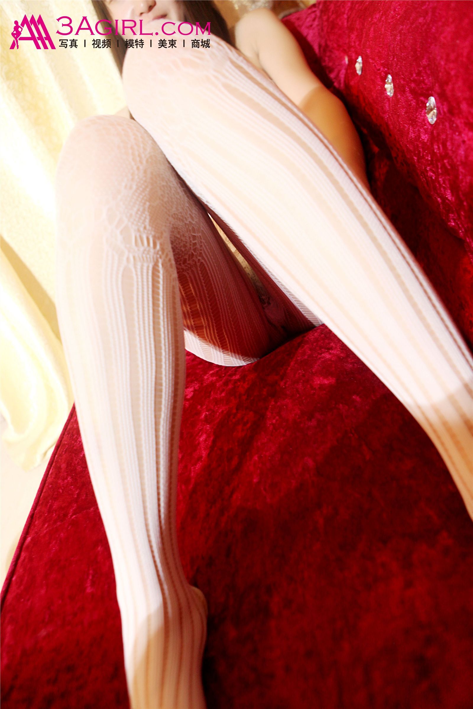 [3Agirl] 2015.11.29 AAA女郎 No.517 白网深情：双双