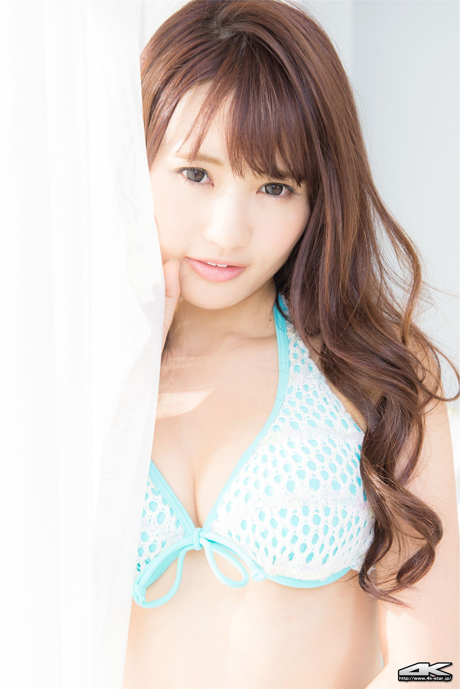 [4K-STAR]20160321 N0.518 中村奏絵   水着（水色）