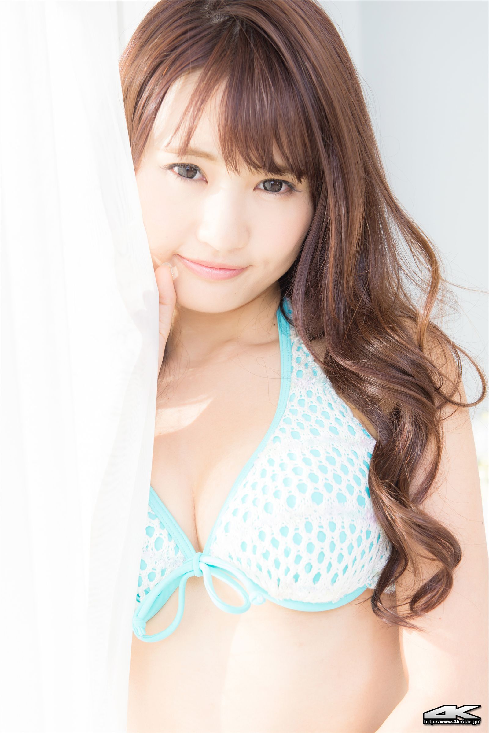 [4K-STAR]20160321 N0.518 中村奏絵   水着（水色）