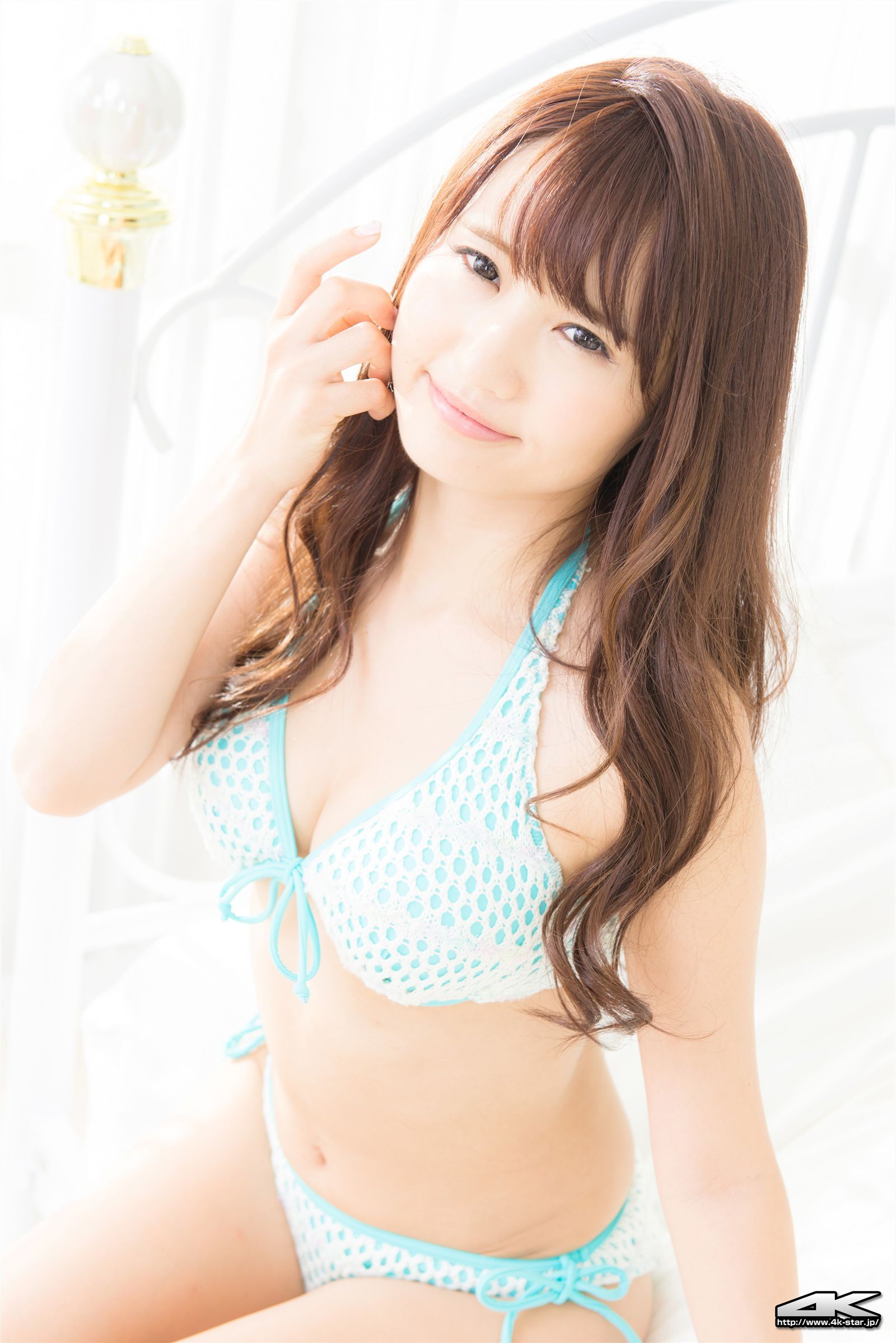 [4K-STAR]20160321 N0.518 中村奏絵   水着（水色）