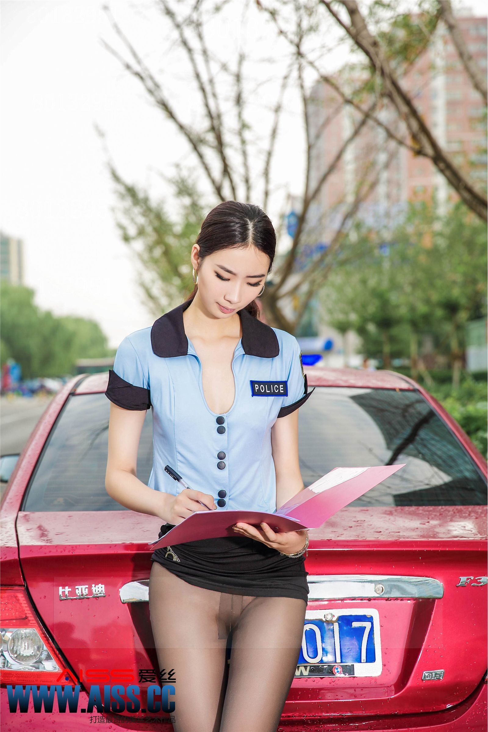 [AISS爱丝] 2015.09.10  5023 《115CM长腿警员》