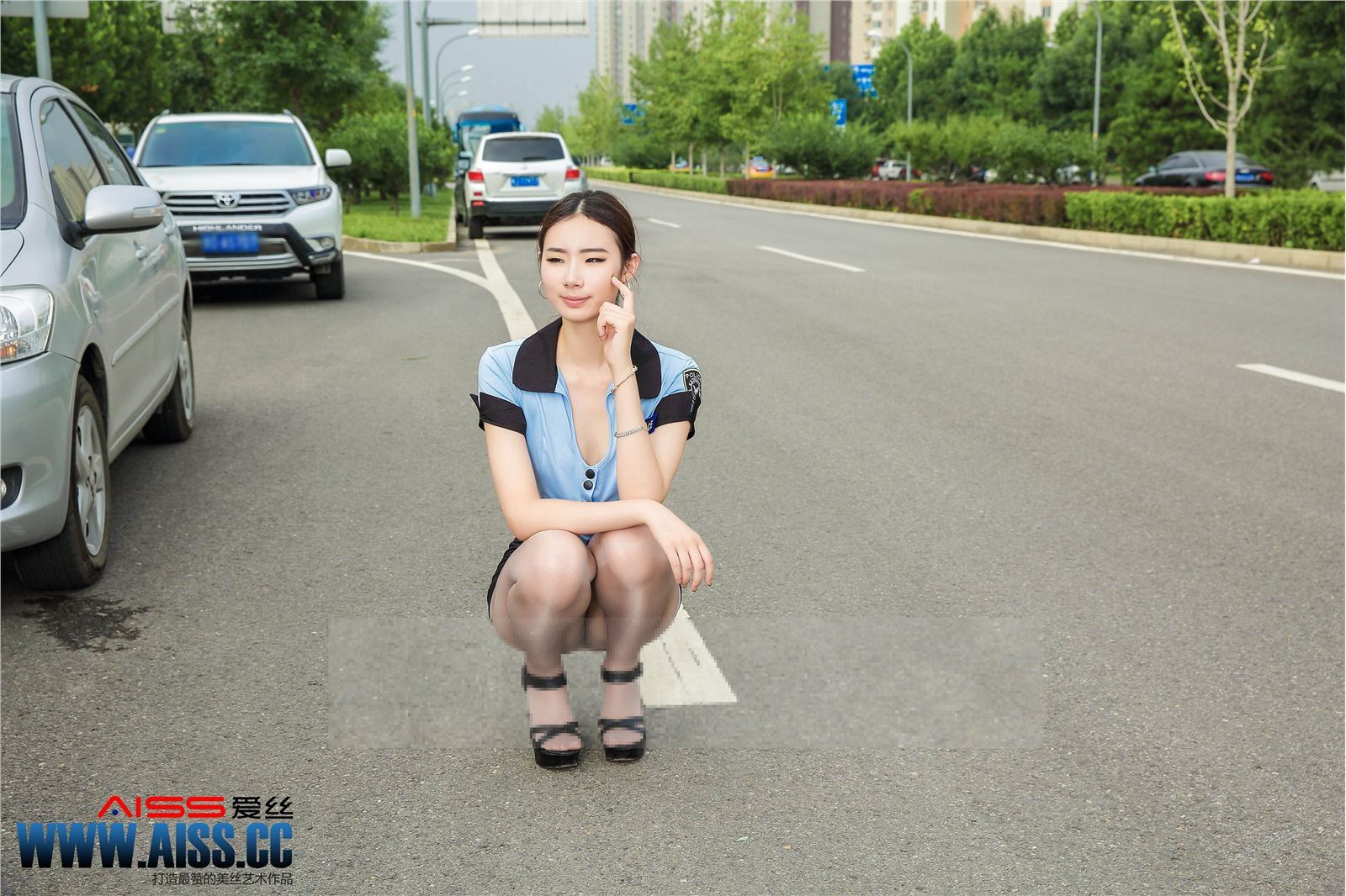 [AISS爱丝] 2015.09.10  5023 《115CM长腿警员》