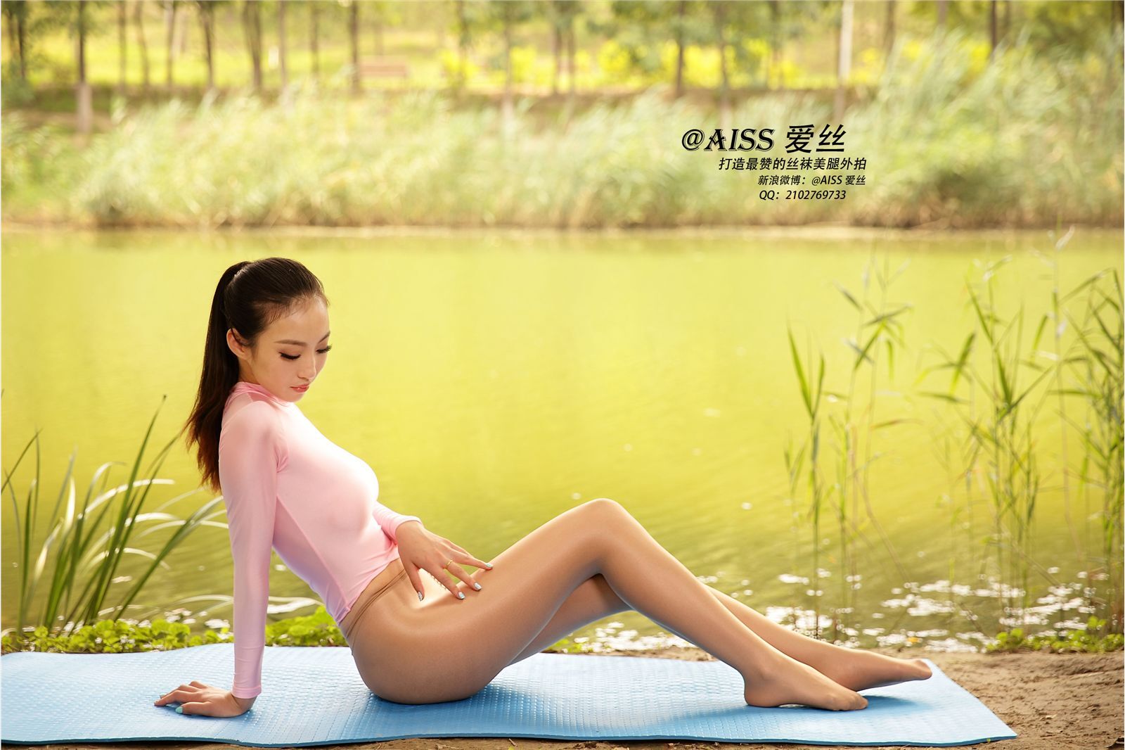 [AISS爱丝] 2014.08.19 4028 我们一起练瑜伽