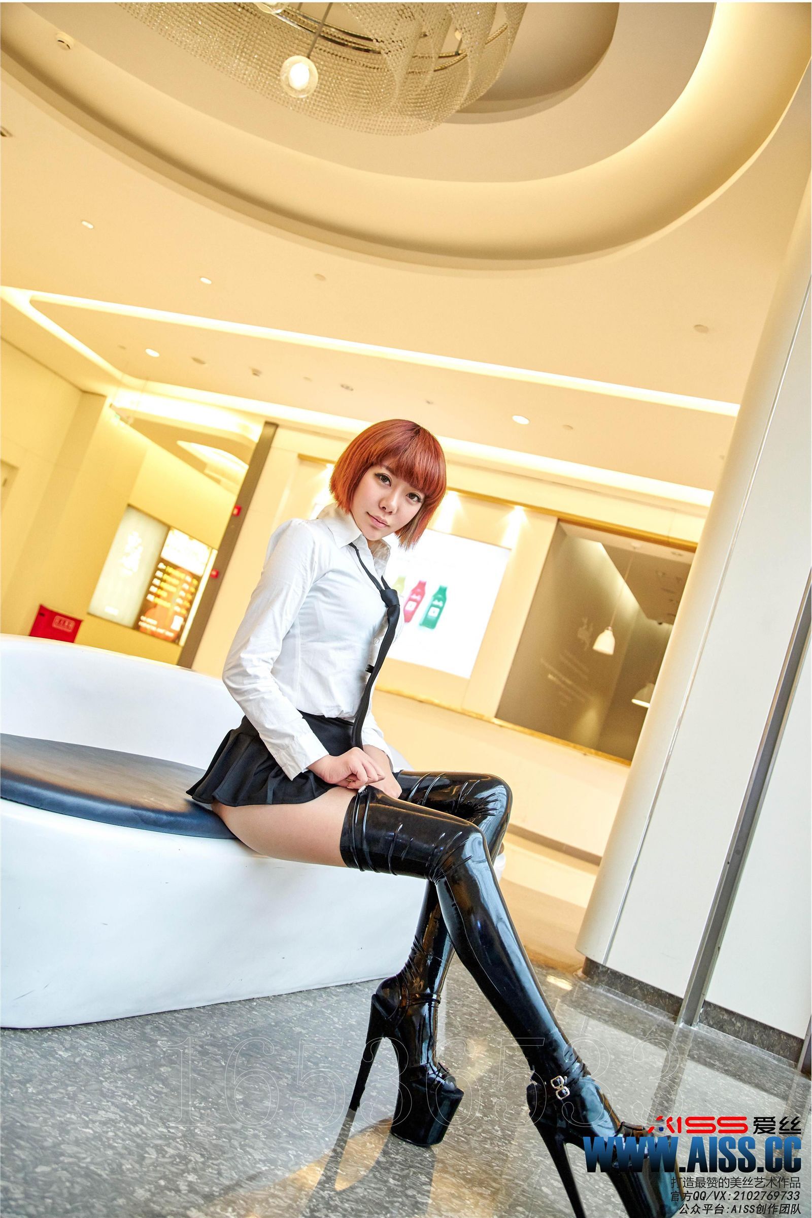 AISS爱丝第6015期【萱萱去逛街】