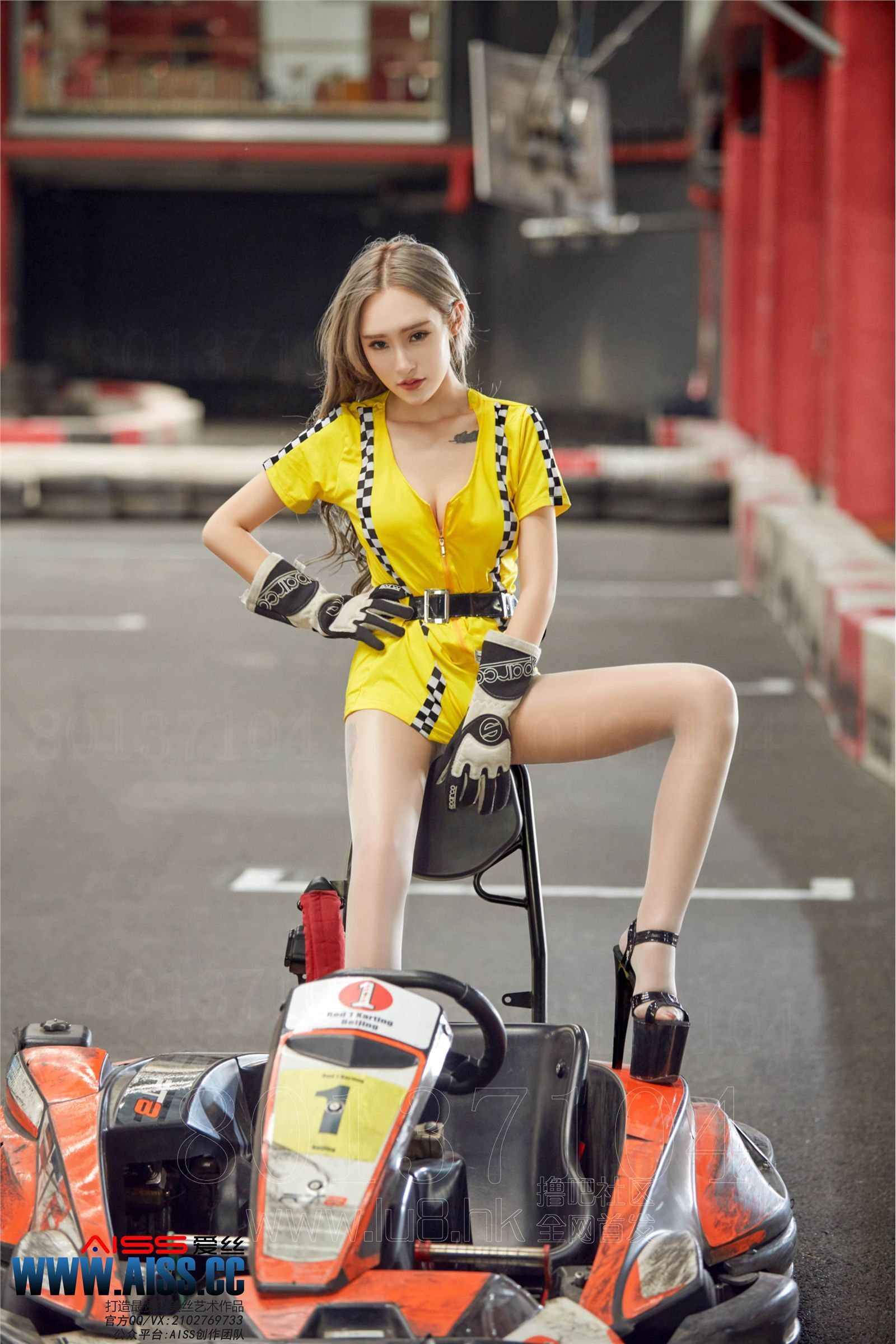 AISS爱丝第6029期 热血赛道