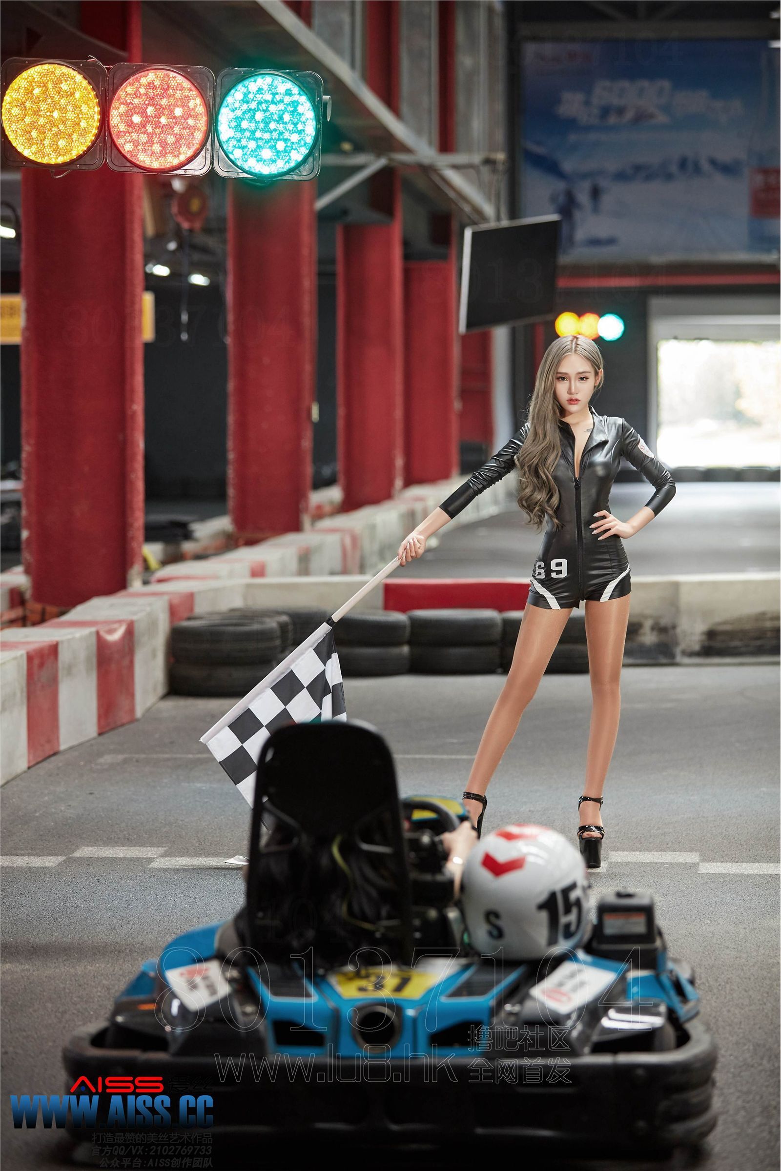 AISS爱丝第6029期 热血赛道