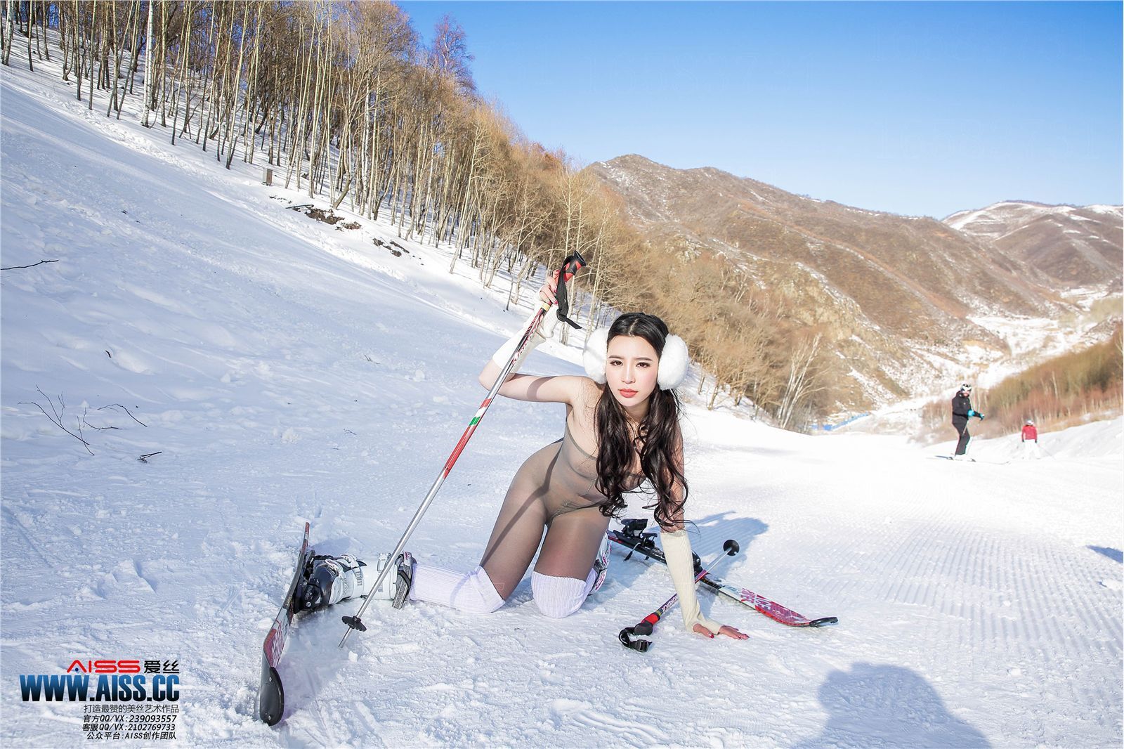 [AISS爱丝]第87期冰雪女神黄金VIP会员官网原版套图