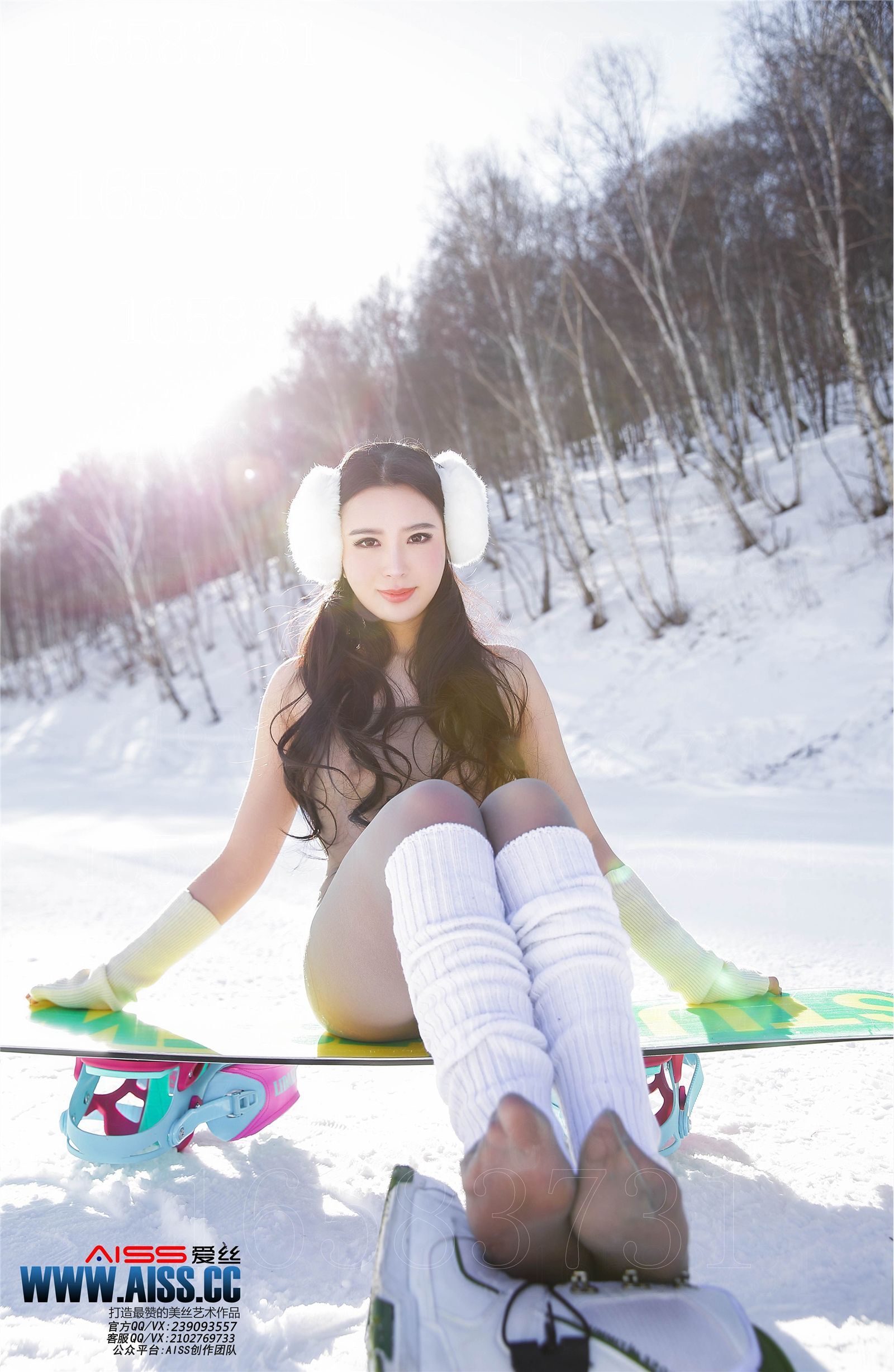 [AISS爱丝]第87期冰雪女神黄金VIP会员官网原版套图