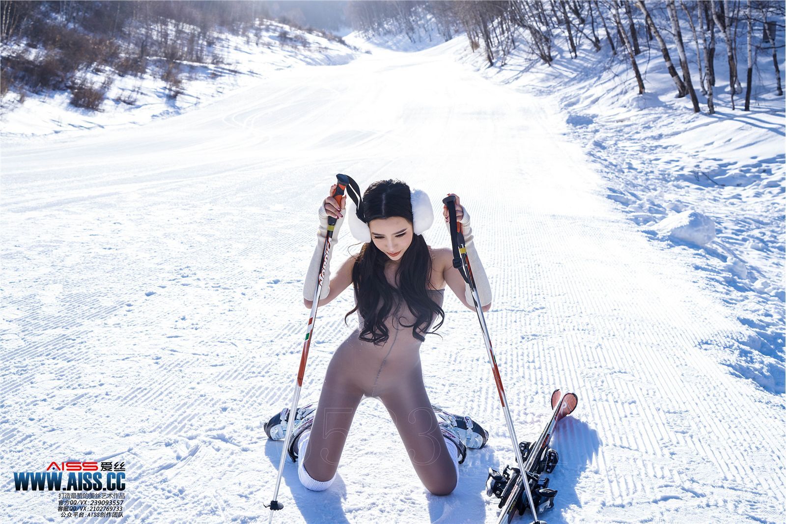 [AISS爱丝]第87期冰雪女神黄金VIP会员官网原版套图