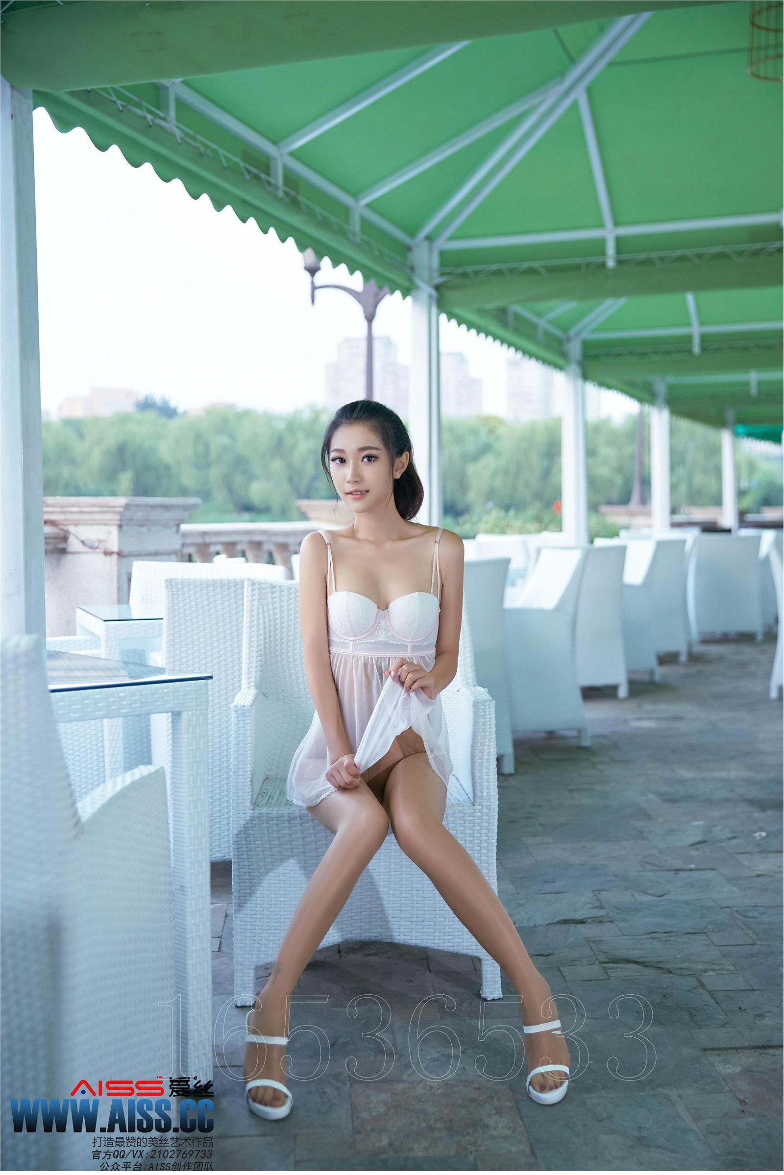 [AISS爱丝钻石] 2016.07.26 F6029《亚美依-穿丝袜的街道》