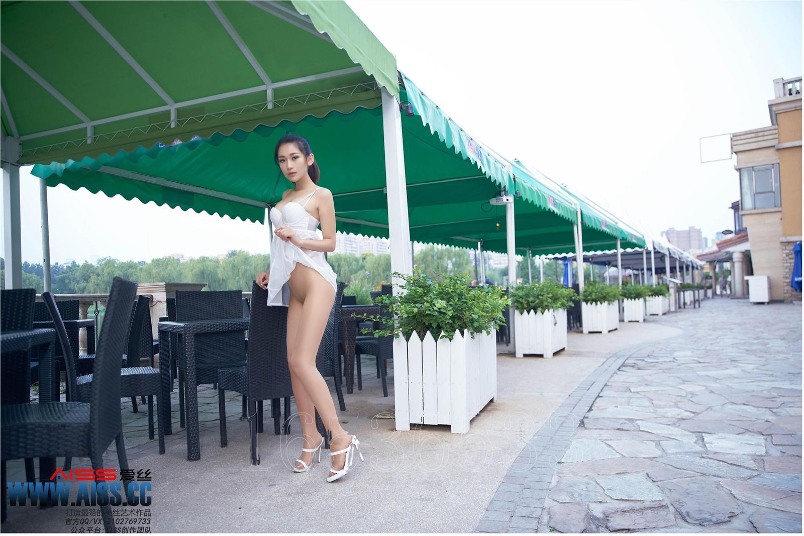 [AISS爱丝钻石] 2016.07.26 F6029《亚美依-穿丝袜的街道》