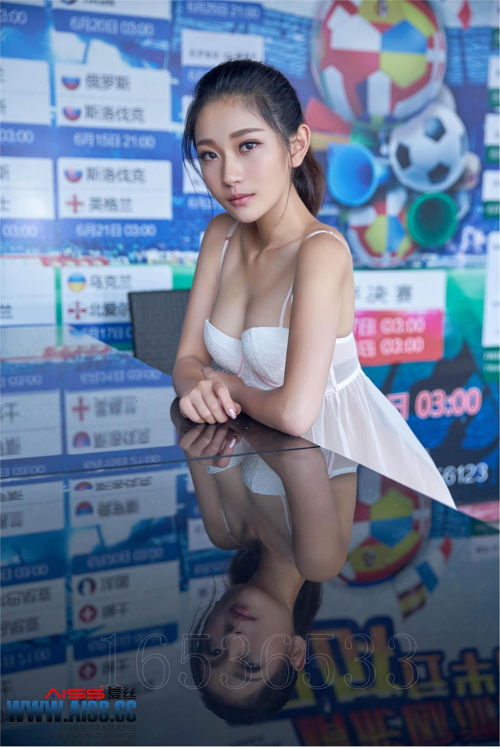 [AISS爱丝钻石] 2016.07.26 F6029《亚美依-穿丝袜的街道》