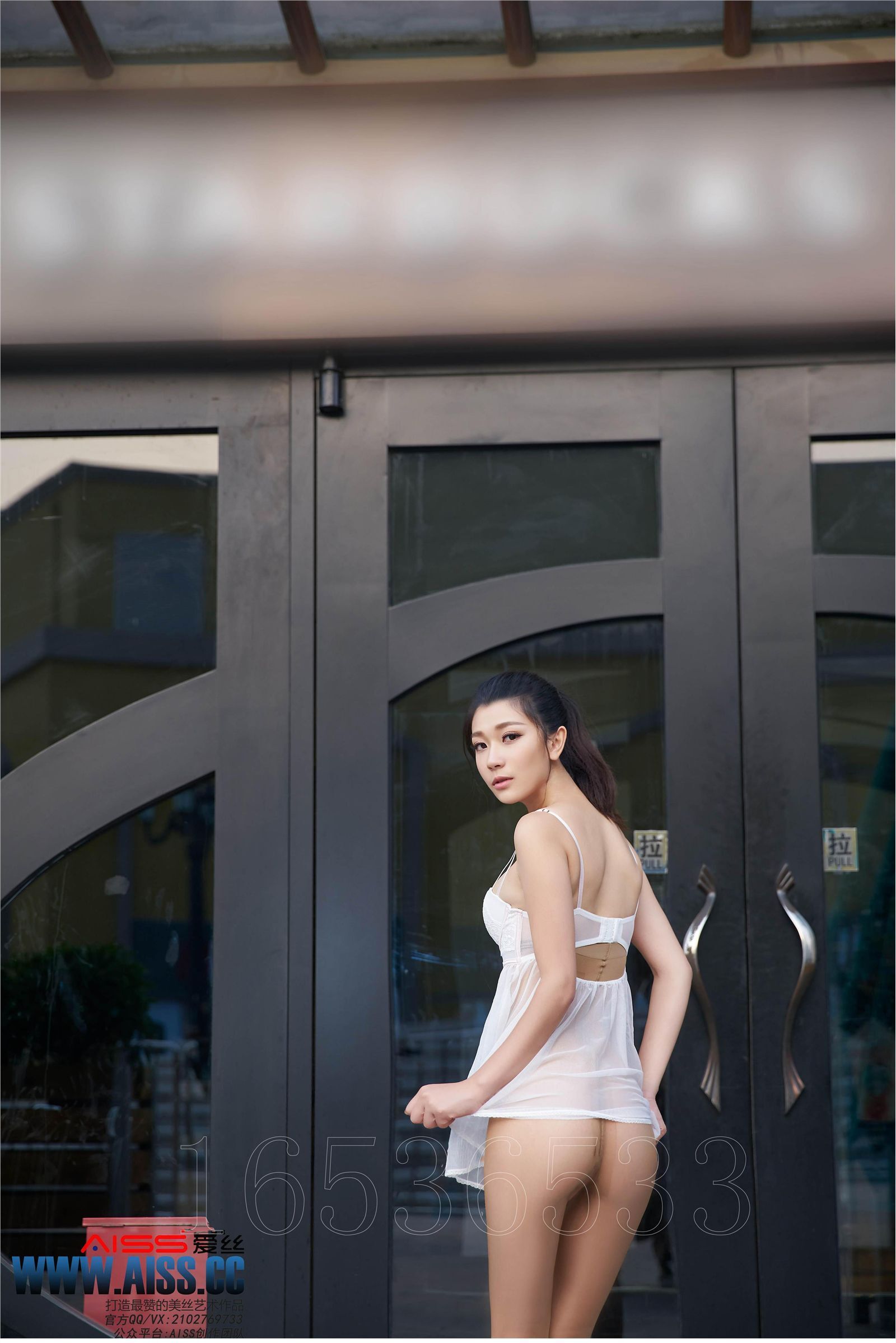 [AISS爱丝钻石] 2016.07.26 F6029《亚美依-穿丝袜的街道》