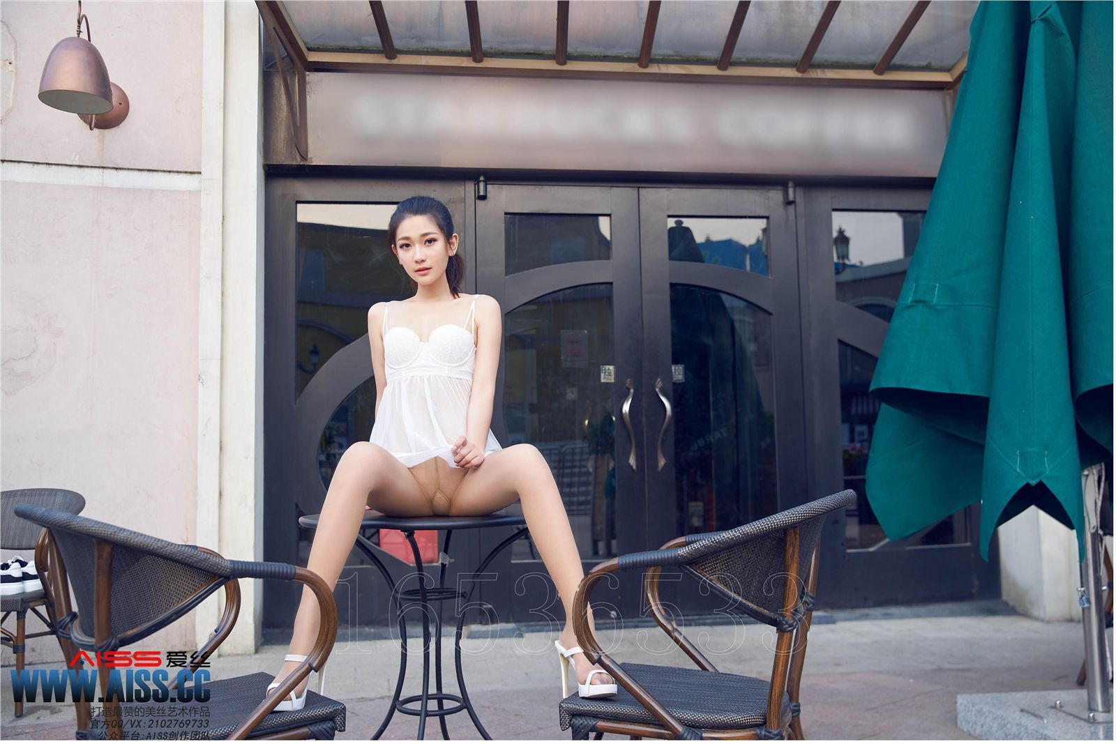 [AISS爱丝钻石] 2016.07.26 F6029《亚美依-穿丝袜的街道》