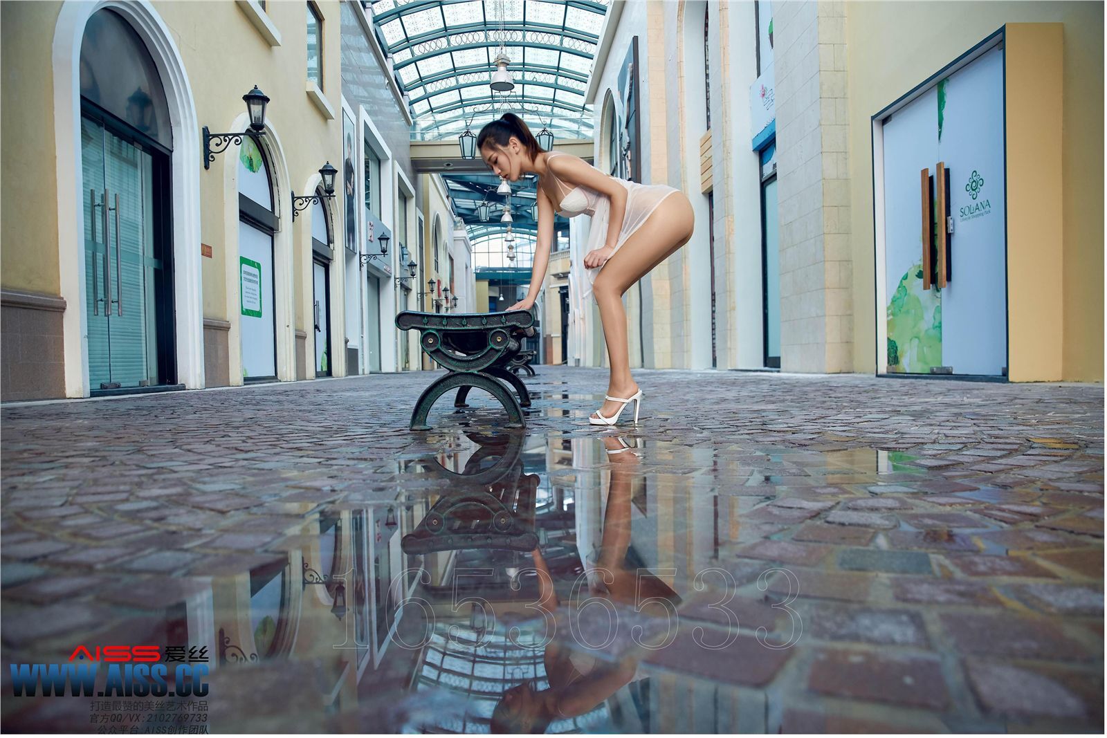 [AISS爱丝钻石] 2016.07.26 F6029《亚美依-穿丝袜的街道》
