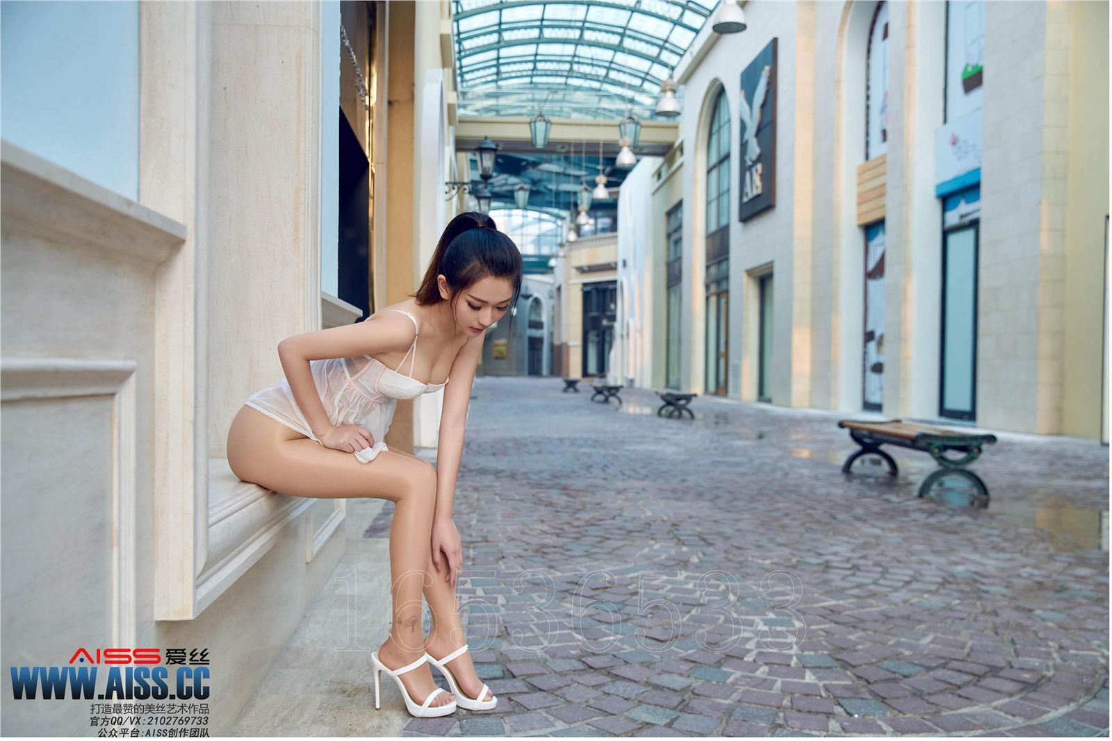 [AISS爱丝钻石] 2016.07.26 F6029《亚美依-穿丝袜的街道》