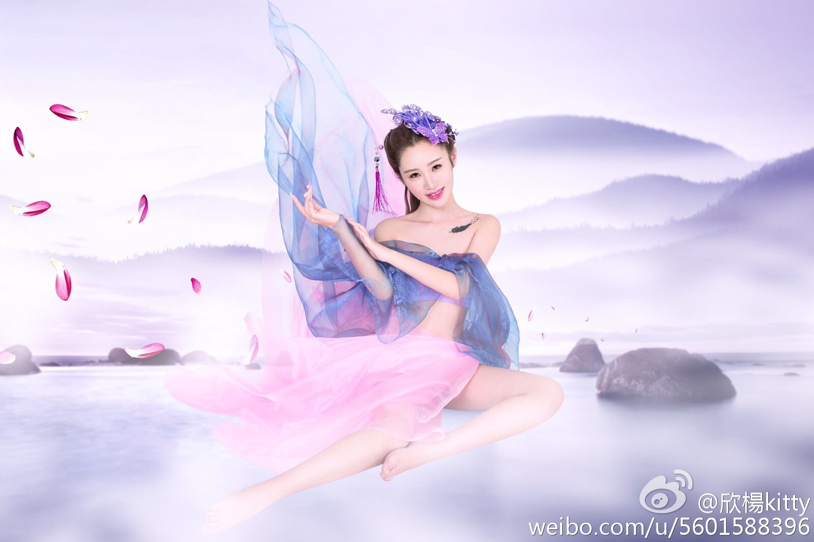 AISS爱丝明星模特欣楊KITTY 爆乳写真