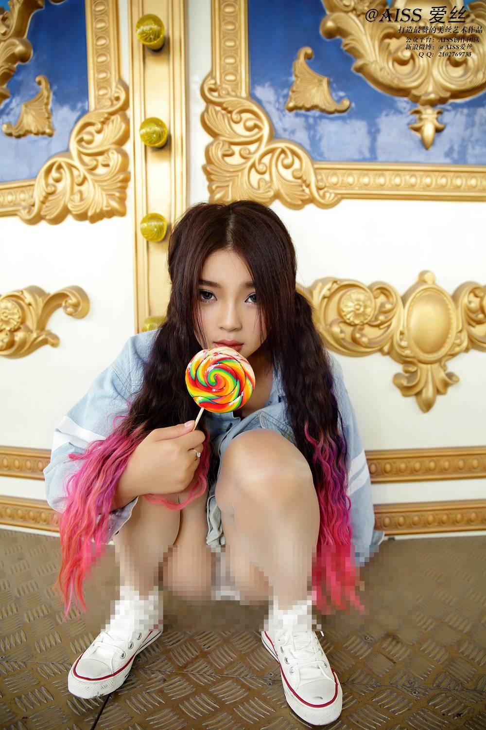 [AISS爱丝] 经典丝袜美腿外拍 NO.037 假日游乐园