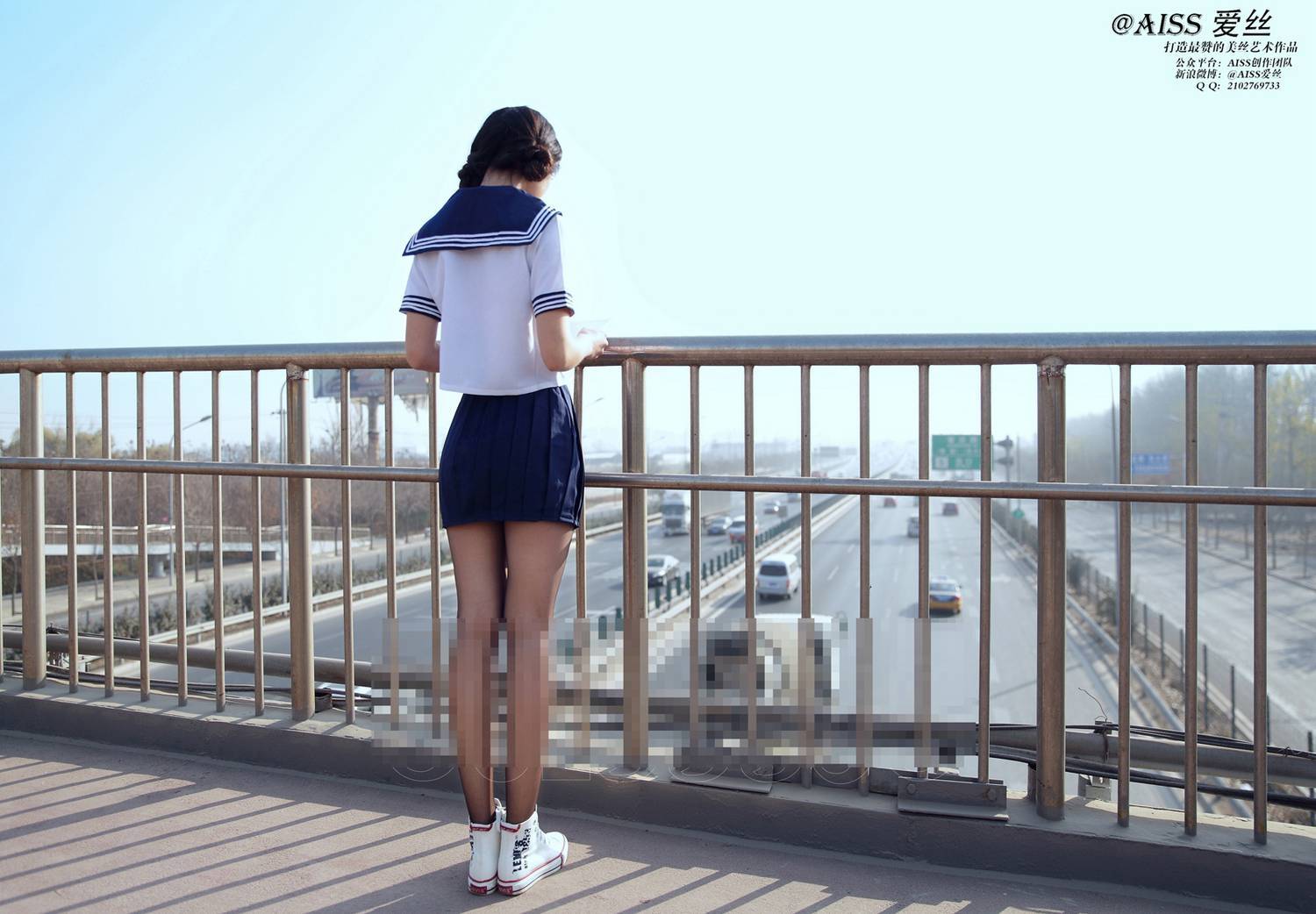 [AISS爱丝] 经典丝袜美腿外拍 NO.038 放学了