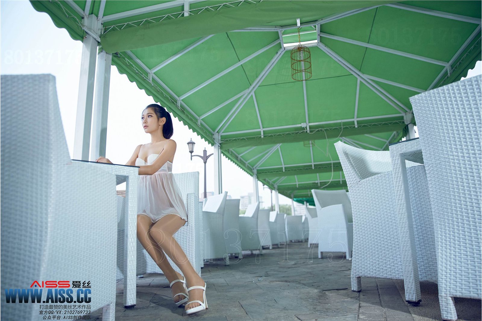 [AISS爱丝]丝袜美腿外拍 NO.106 亚美依