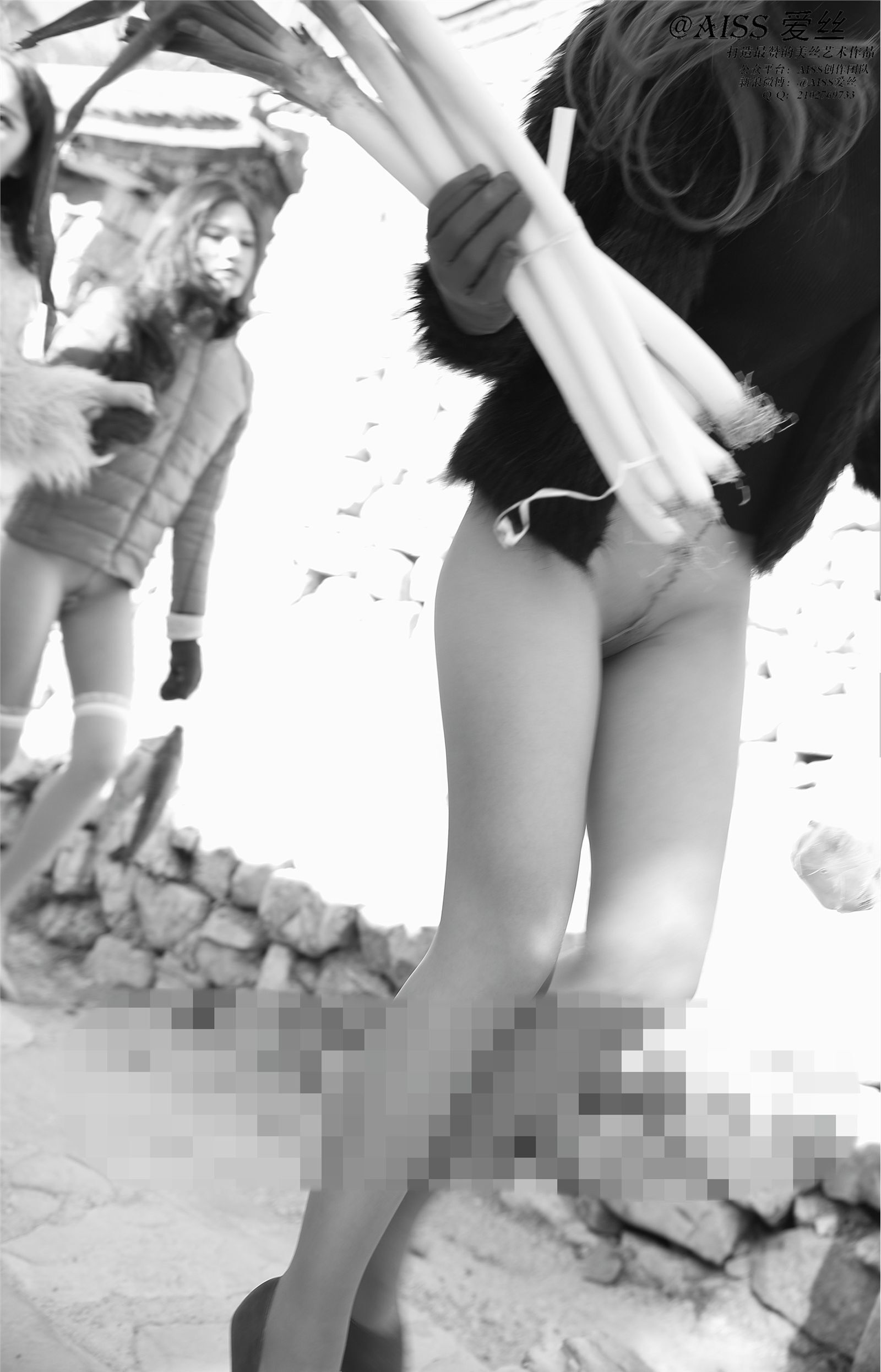 [AISS爱丝]丝袜美腿外拍 NO.45《过年回家》之回家篇