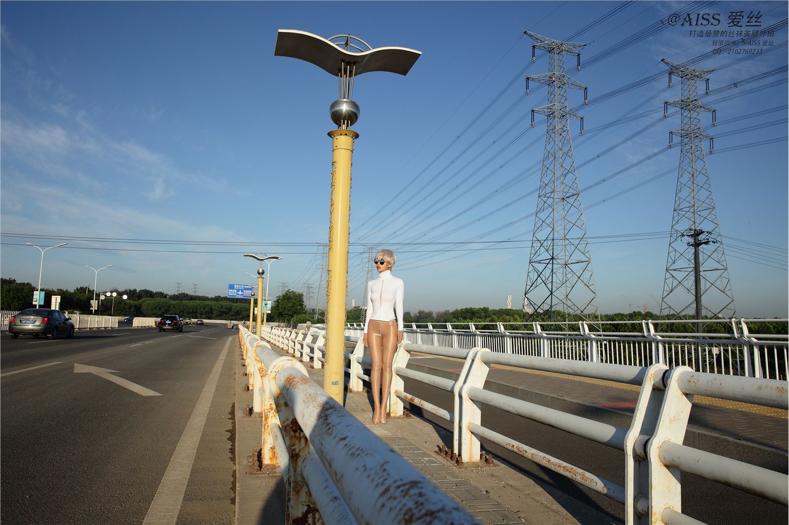 [AISS爱丝] 丝袜美腿外拍 高清原版预览图 - 丝之桥