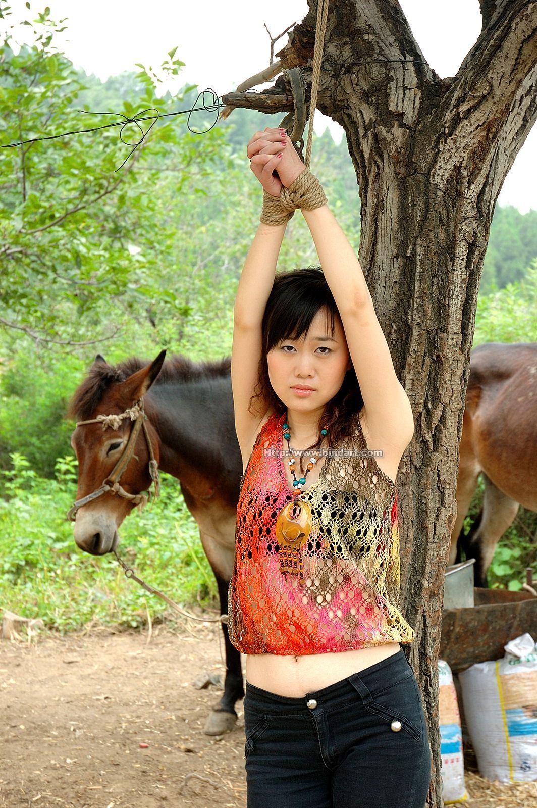 [Bindart美束] 高清捆绑美女写真 2006-09-20