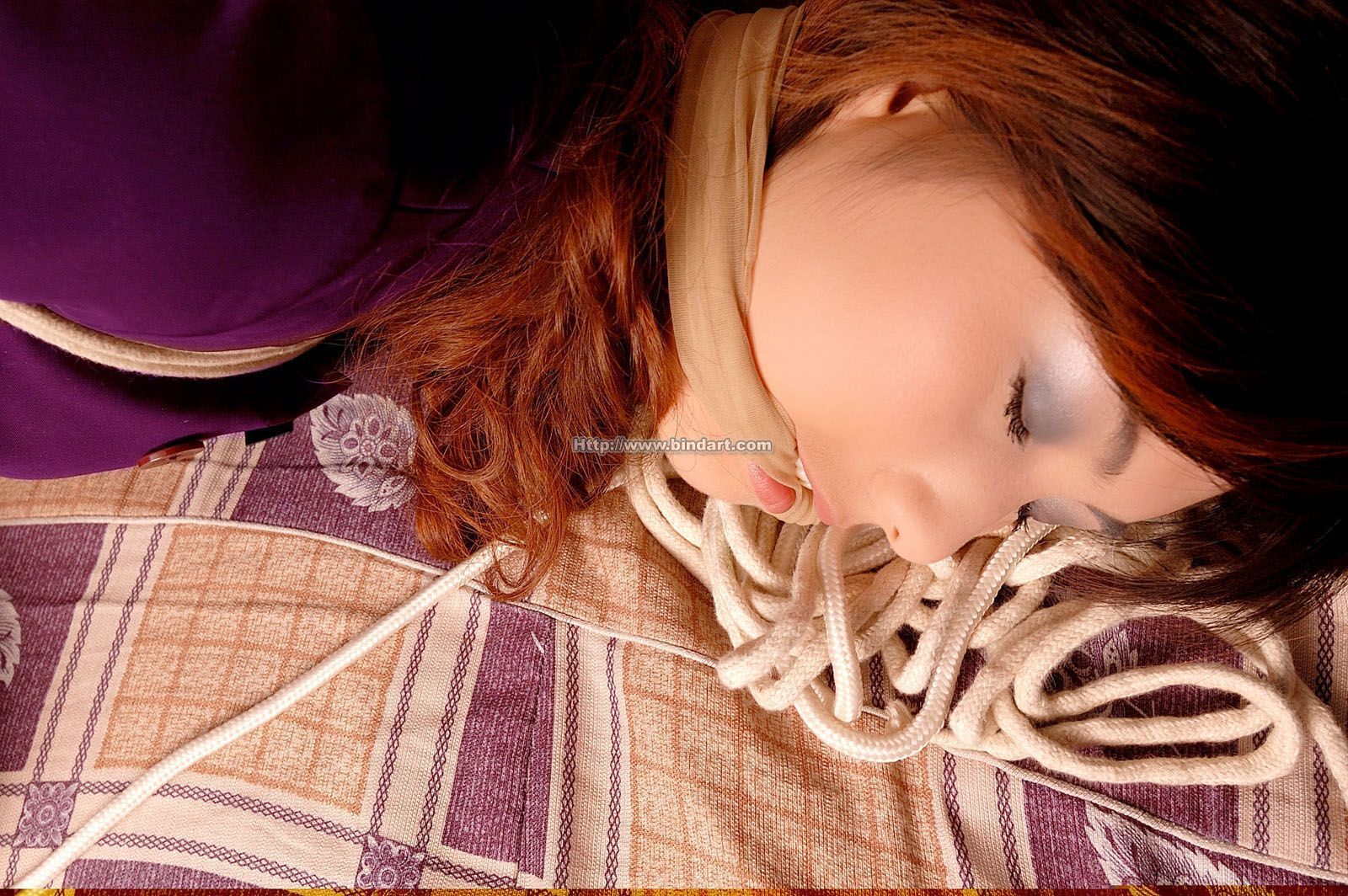 [Bindart美束] 2007-05-08 丝丝 面包车中的捆绑