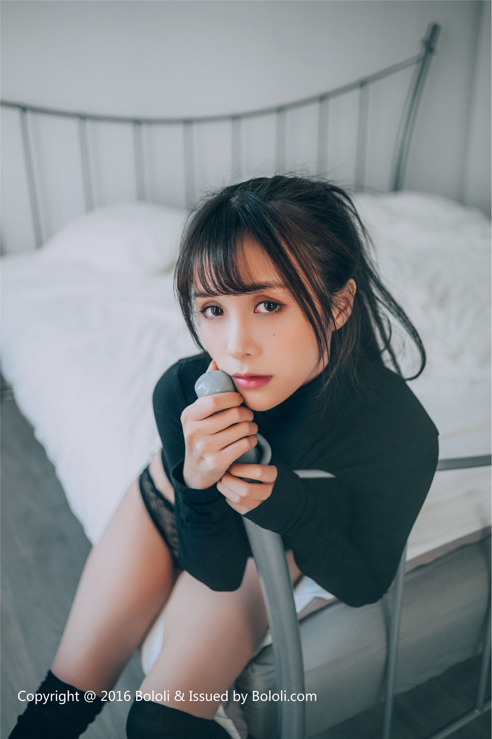 [BoLoLi波萝社] 2017.03.13 BOL029 夏美酱黑色诱惑