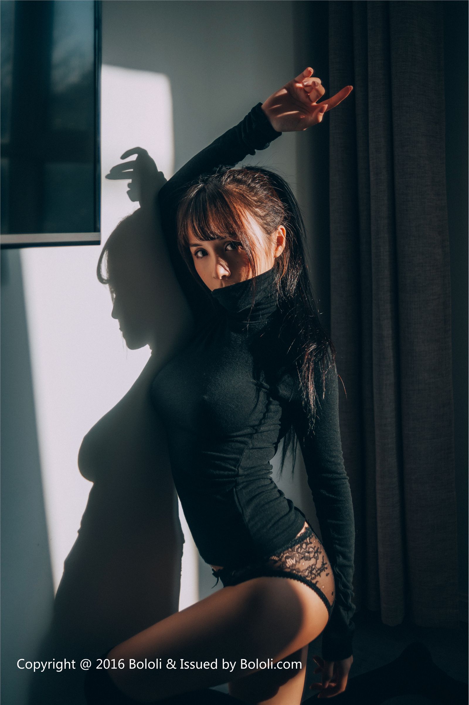 [BoLoLi波萝社] 2017.03.13 BOL029 夏美酱黑色诱惑