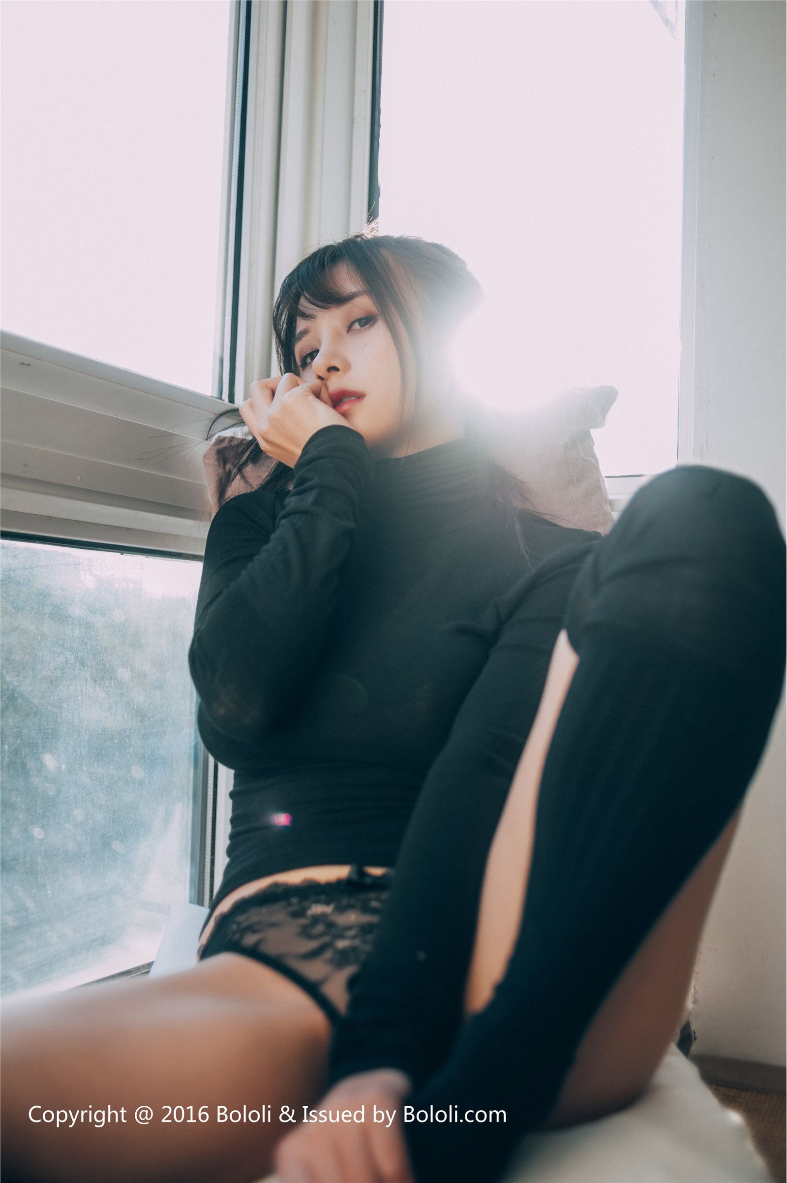 [BoLoLi波萝社] 2017.03.13 BOL029 夏美酱黑色诱惑