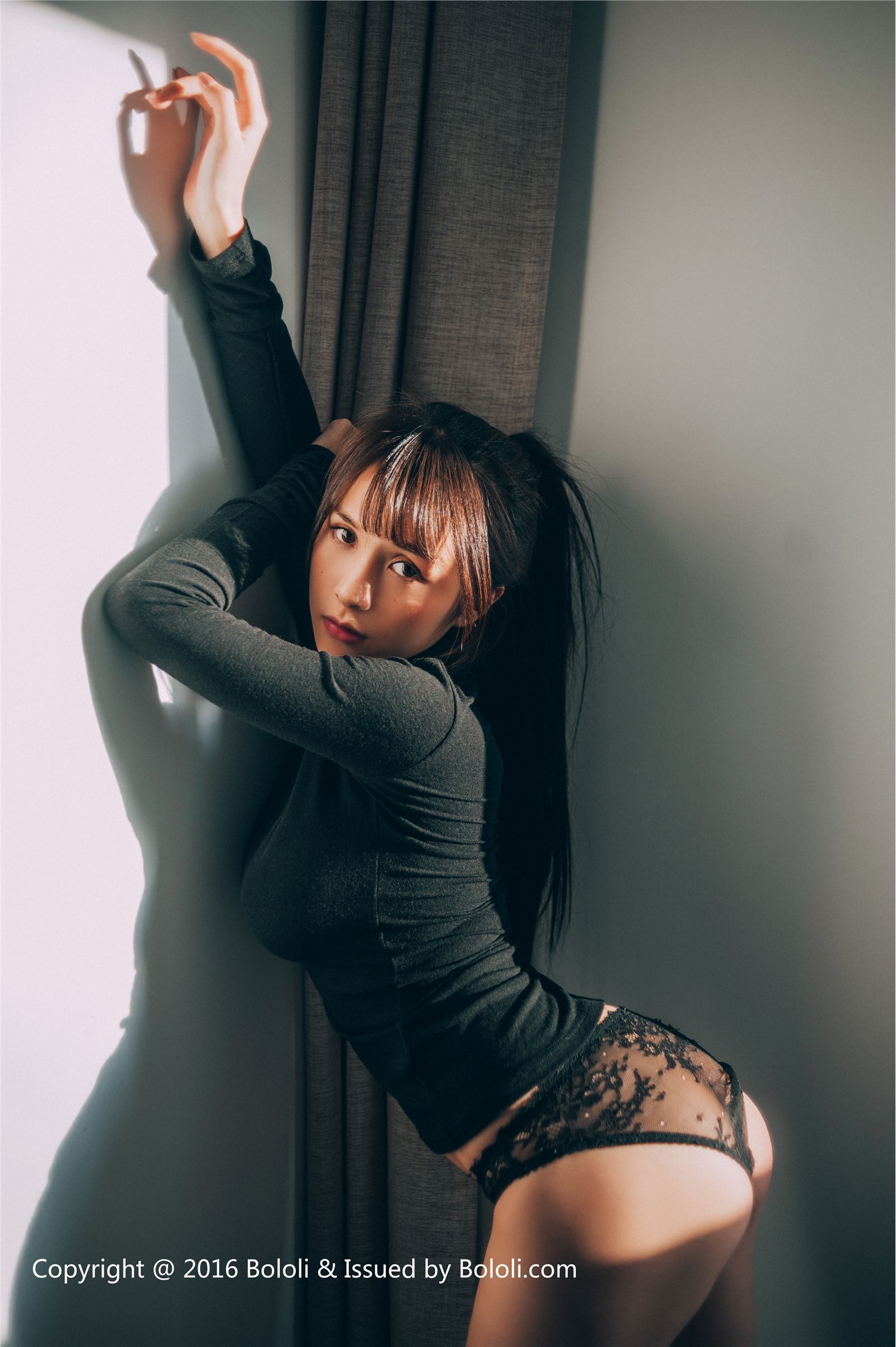 [BoLoLi波萝社] 2017.03.13 BOL029 夏美酱黑色诱惑