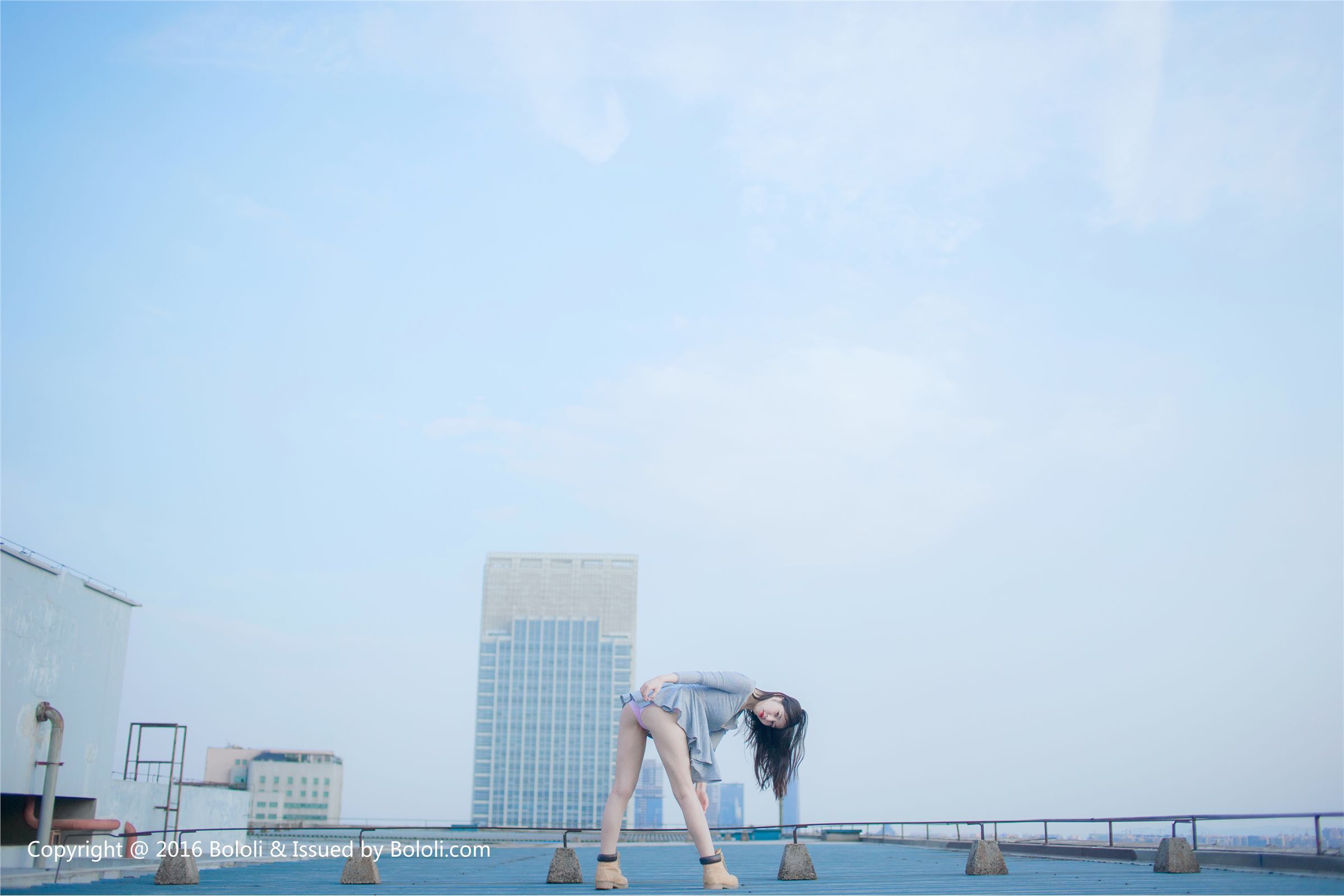 [BoLoLi波萝社] 2017.08.16 BOL.103 郁郁 粉色天台