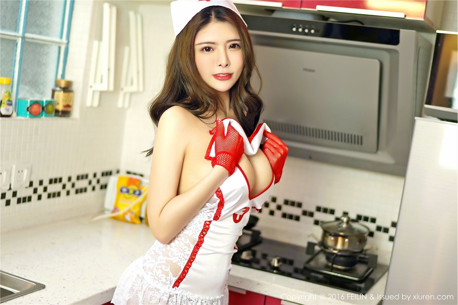 [FEILIN嗲囡囡]2016.03.21 Vol.032 夏小秋秋秋