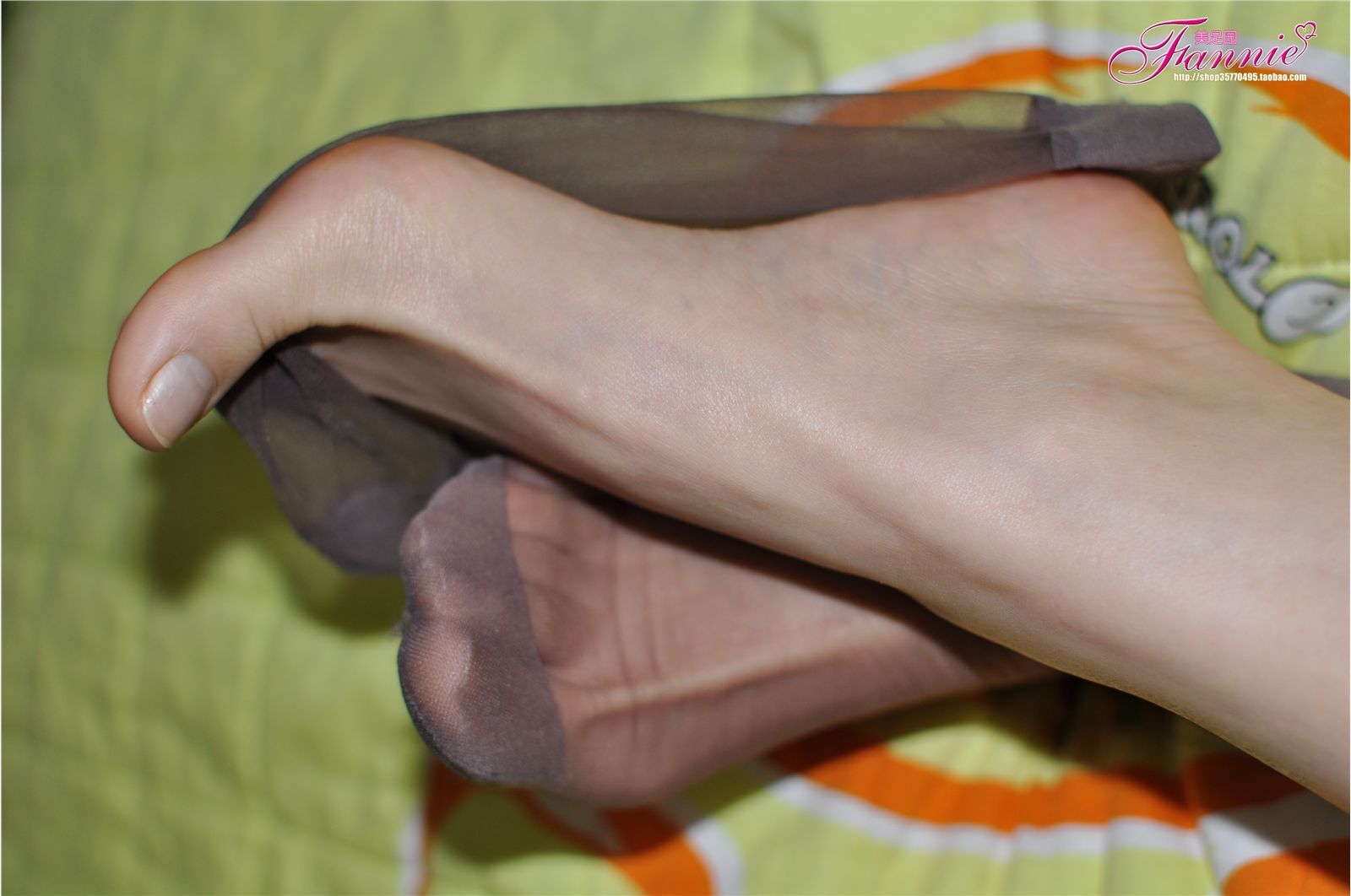 Fannie芬妮高清原图之灰丝特写(1)NO.181