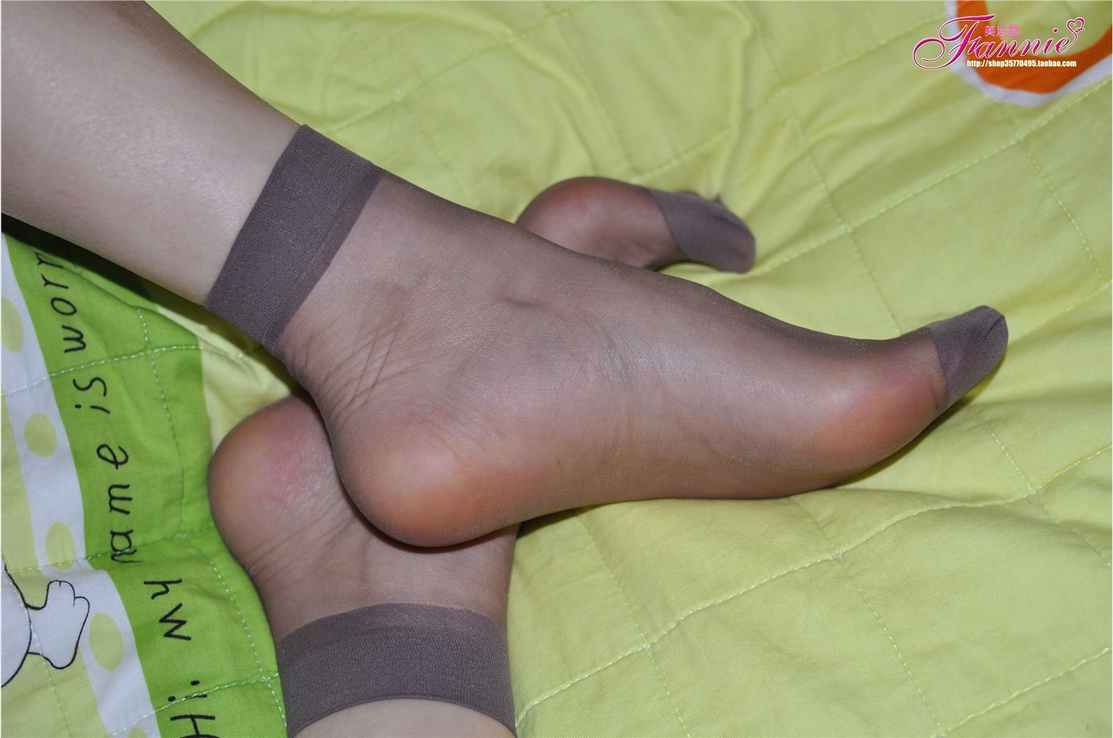 Fannie芬妮高清原图之灰丝特写(1)NO.181