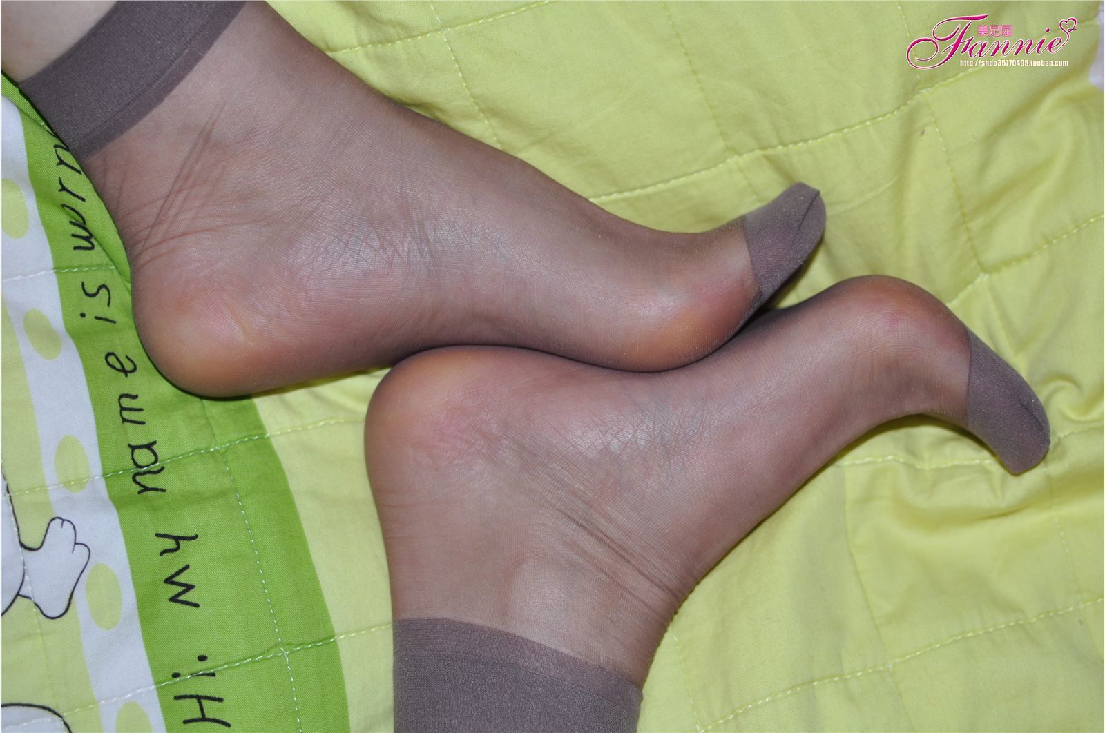 Fannie芬妮高清原图之灰丝特写(1)NO.181