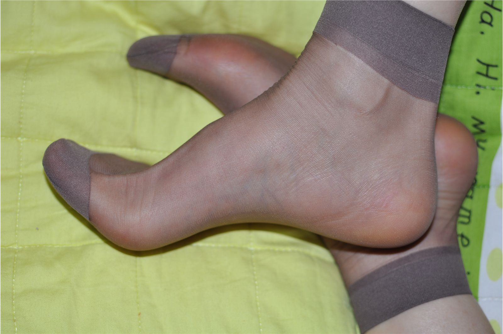 Fannie芬妮高清原图之灰丝特写(1)NO.181