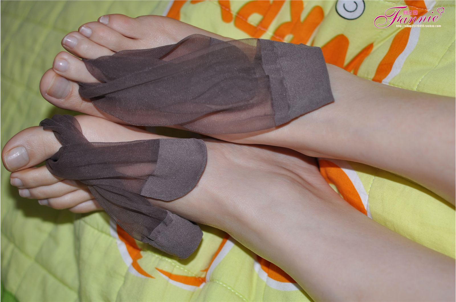 Fannie芬妮高清原图之灰丝特写(1)NO.181