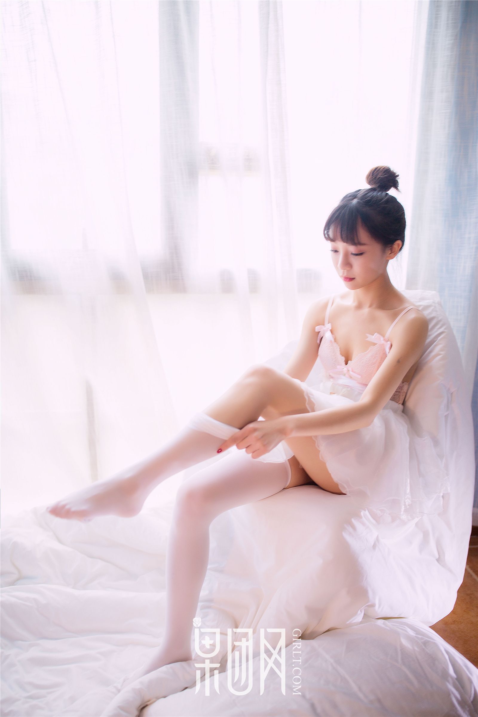 [Girlt果团网]2017.08.05 Vol.044 粉色糖果萌萌女