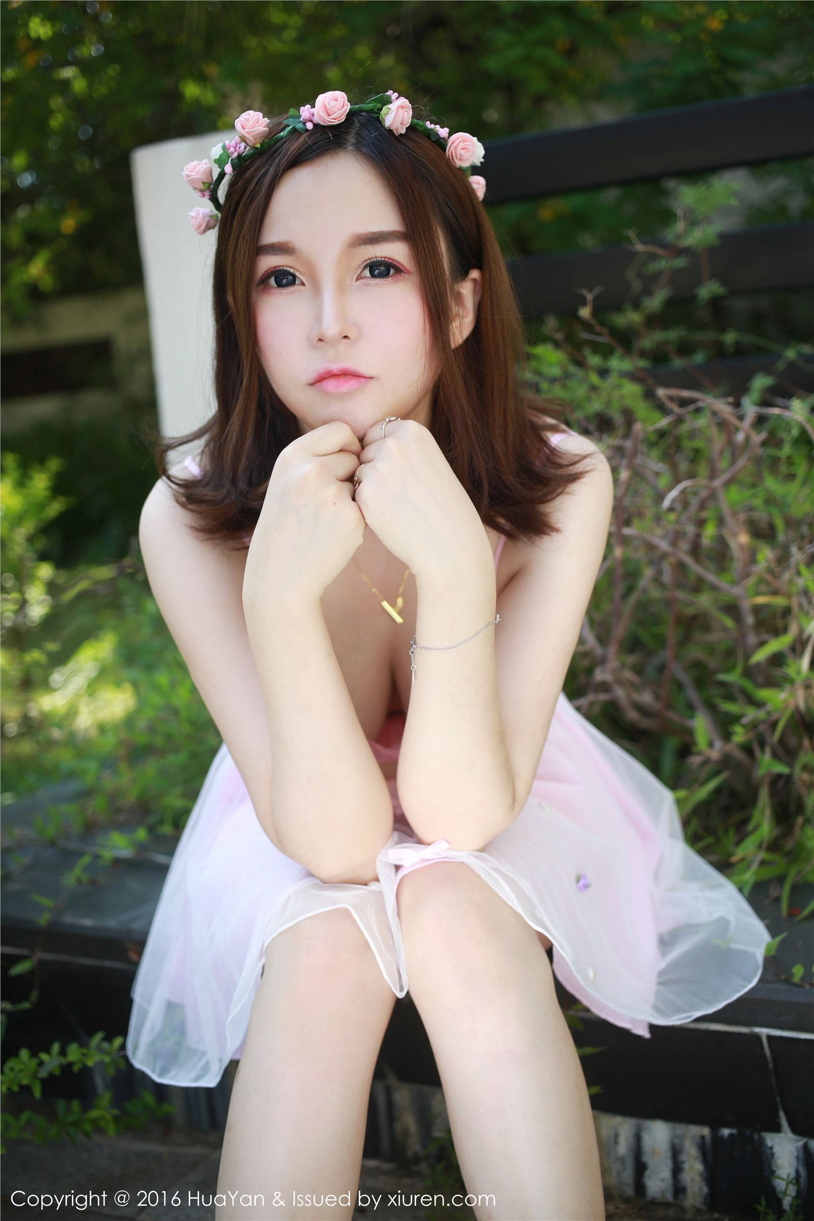 [HuaYan花の颜]2016.10.10 Vol.007 沈蜜桃off