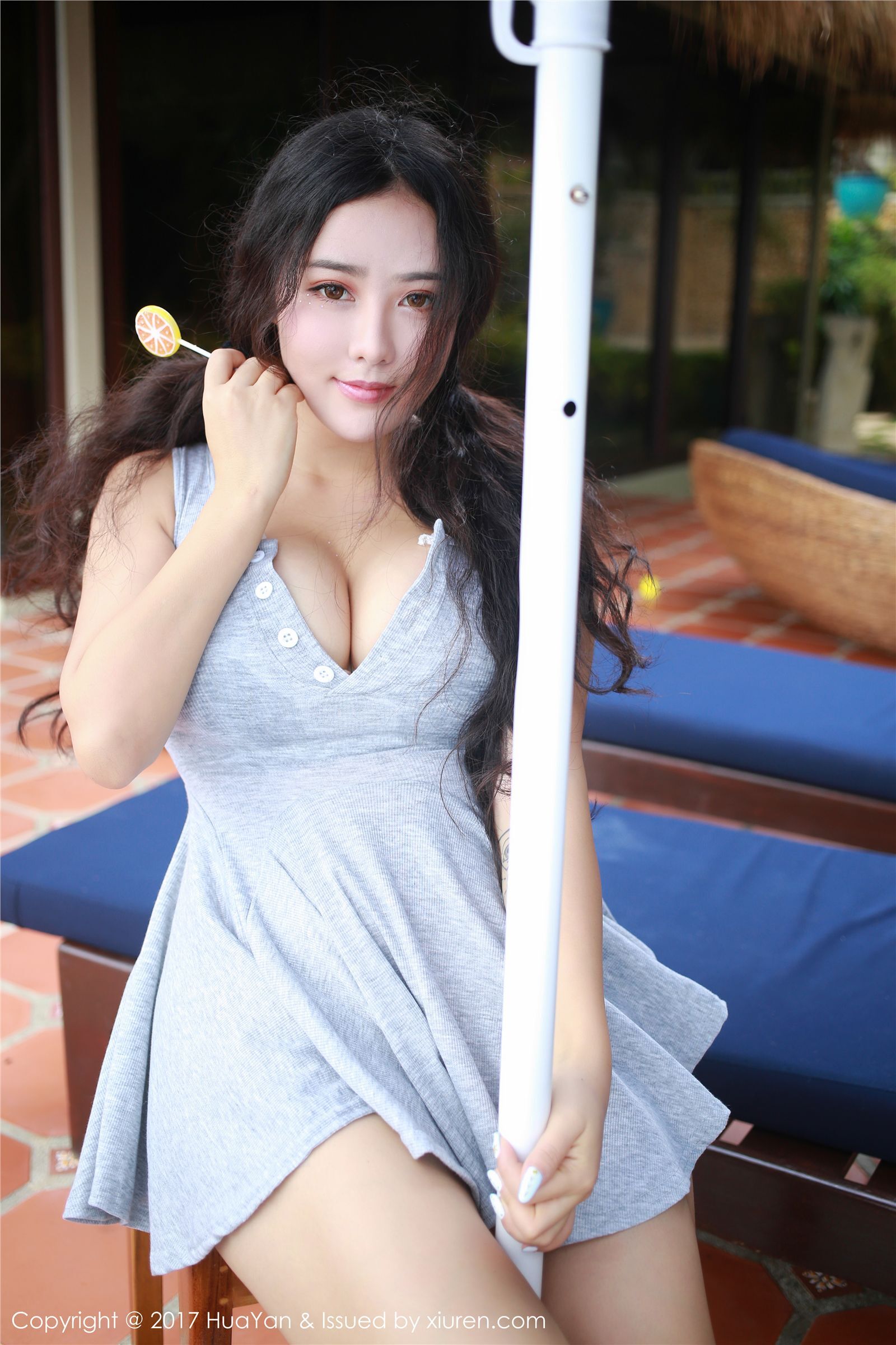 [HuaYan]花の颜 2017-06-07 Vol.039 Manuela玛鲁娜