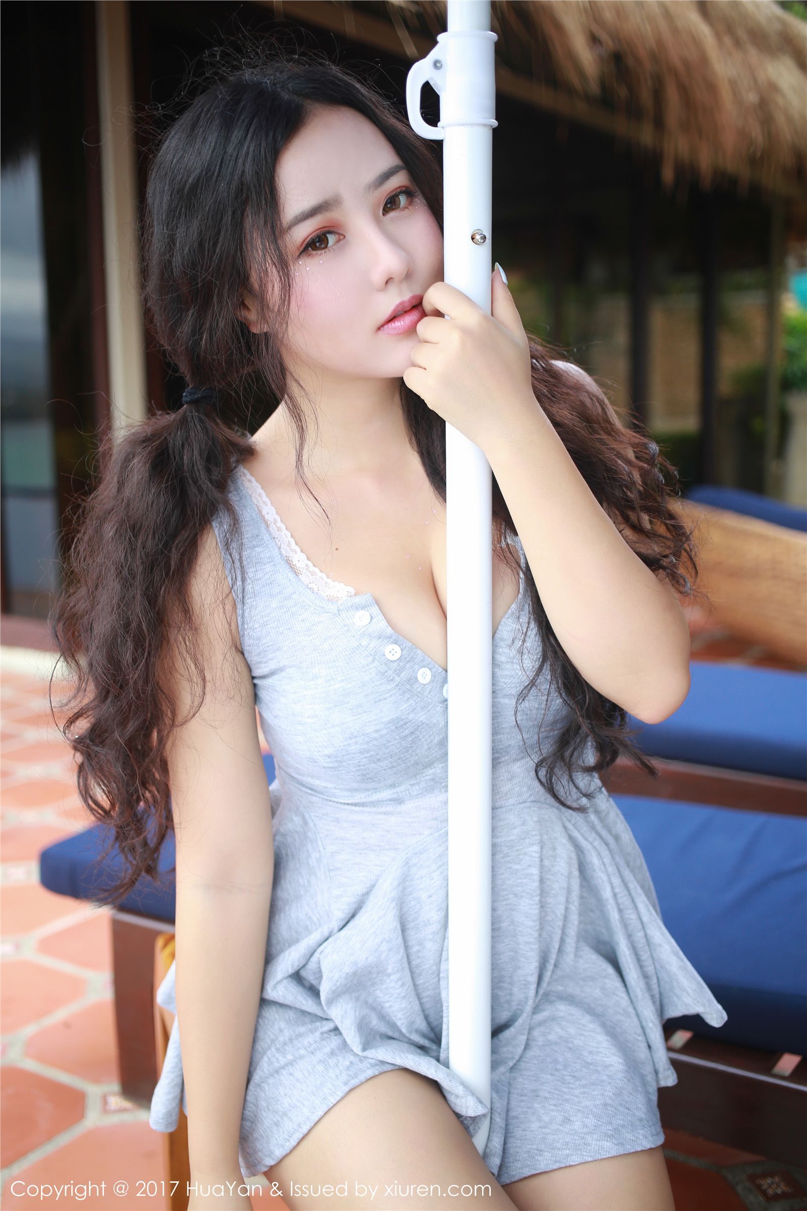 [HuaYan]花の颜 2017-06-07 Vol.039 Manuela玛鲁娜