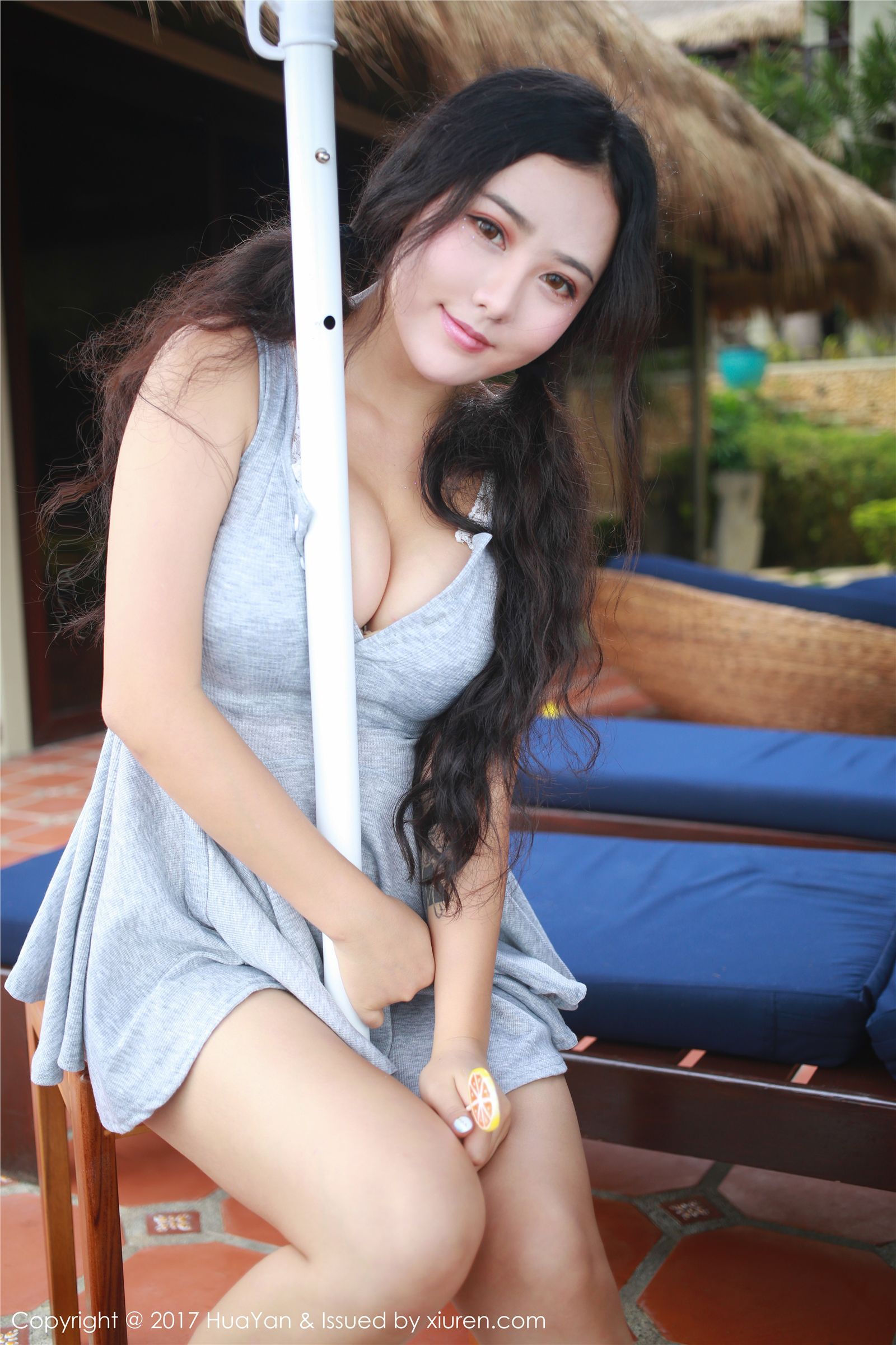 [HuaYan]花の颜 2017-06-07 Vol.039 Manuela玛鲁娜